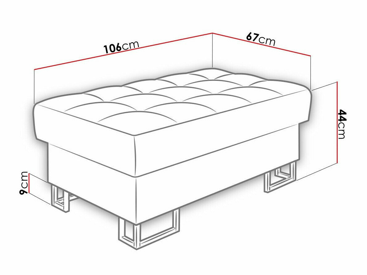 Polstret bænk Comfivo 237 (Abriamo 03)