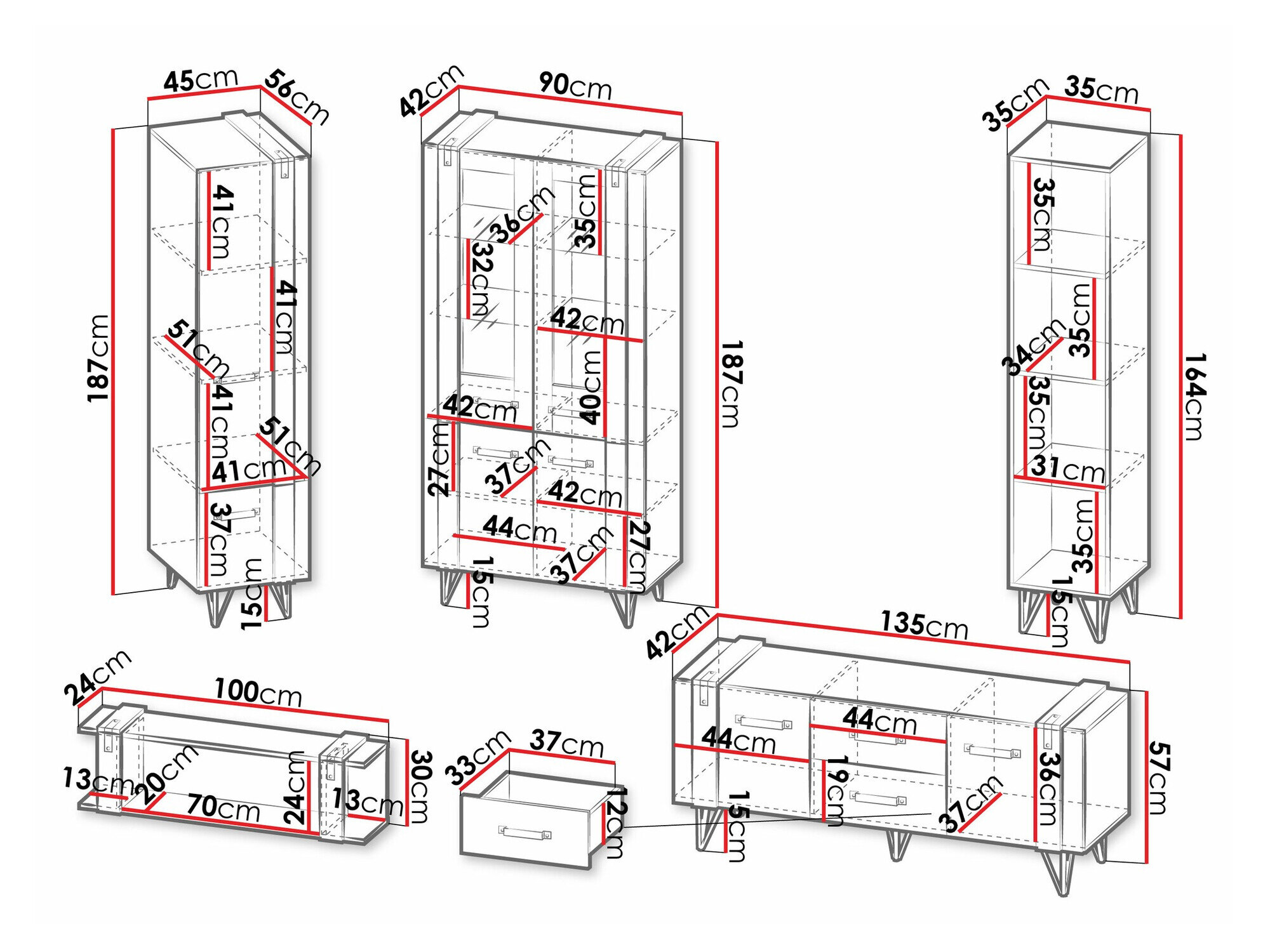 Stuemøbelsæt Domdele 112
