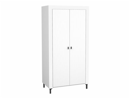 Garderobeskab Mormavu 100 (Mat hvid)