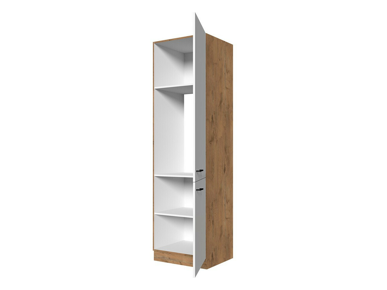 Modulskab med låger Wood Grey 134