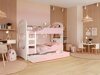 Køjeseng Aurora 114 (Lyserød)