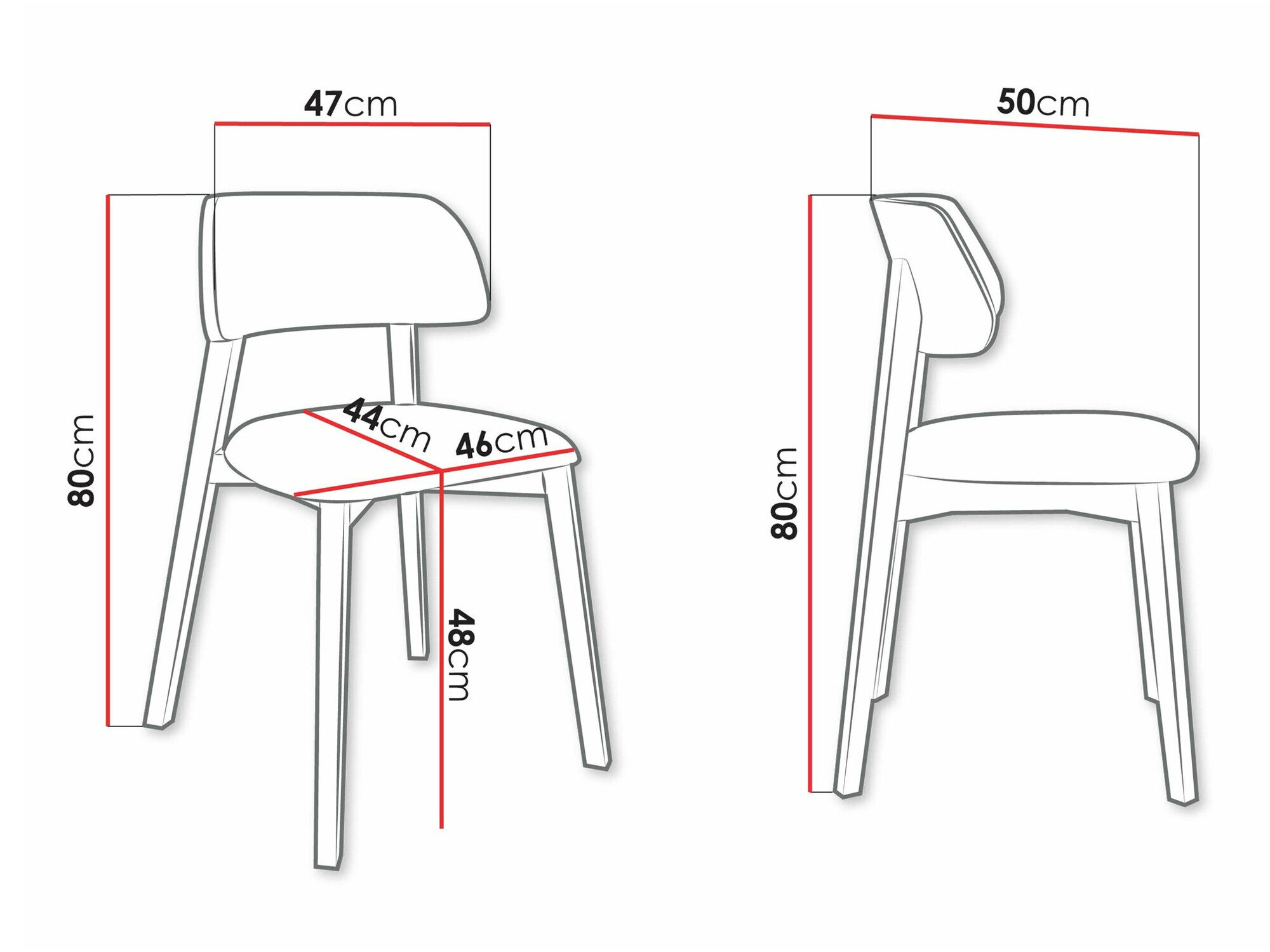 Stol Jackson 112 (Sort)