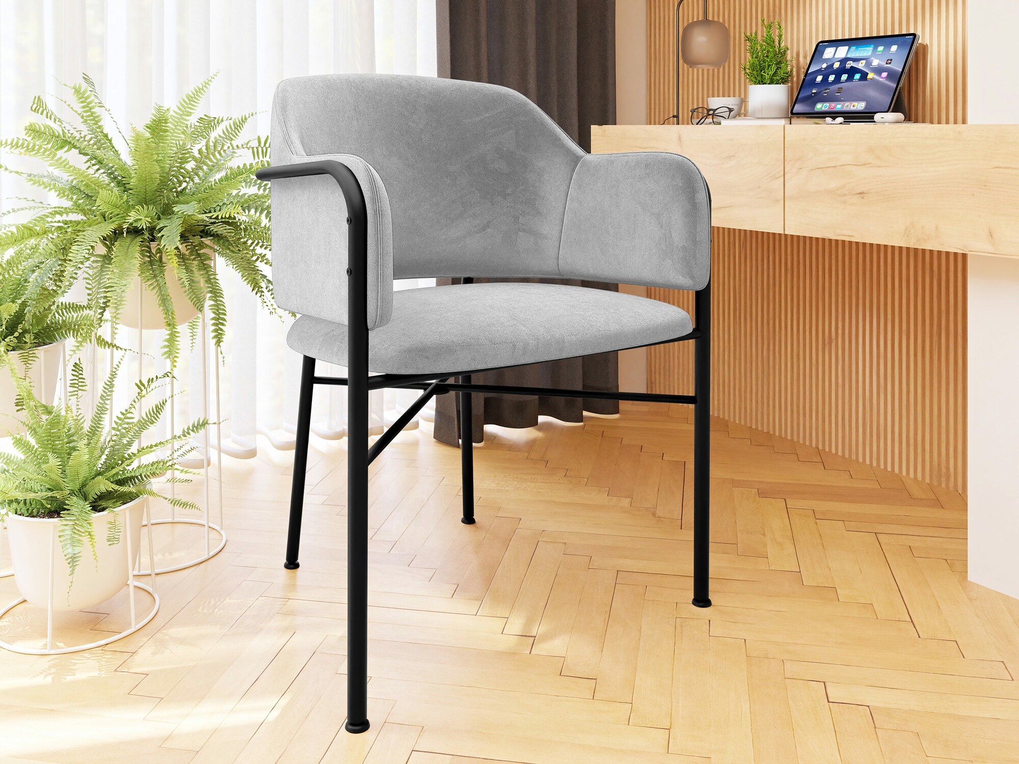Stol Jackson 113 (Sort + Magic Velvet 2240)