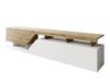 TV-bord Comfivo Daldune 104 (Hvid + Wotan eg)