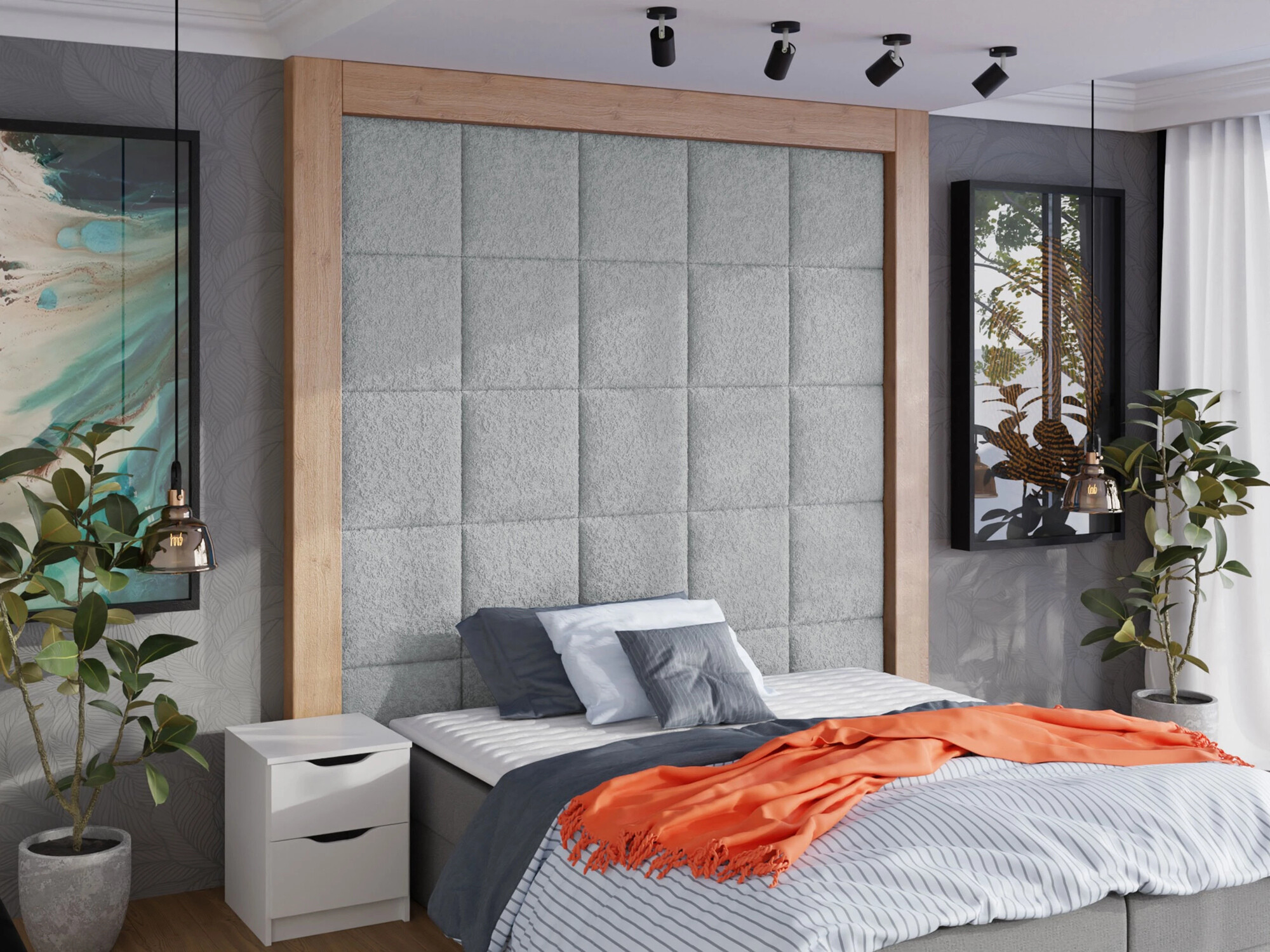 Blødt vægpanel Comfivo Ovis VIII (Abriamo 06) (42x42)
