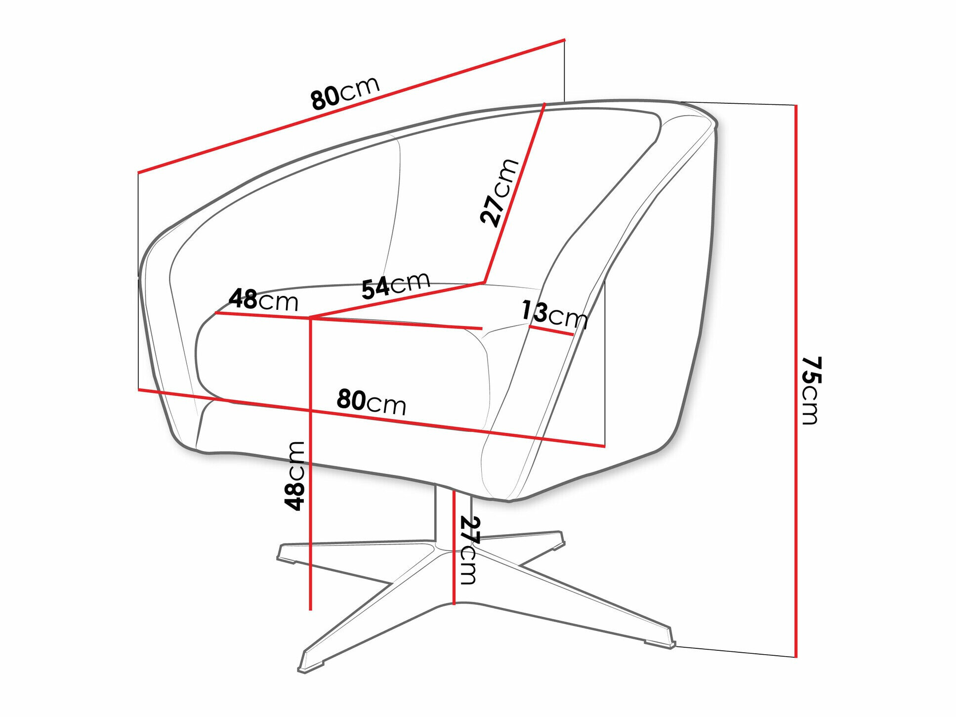 Lænestol Lincoln 191 (Pretty 16)