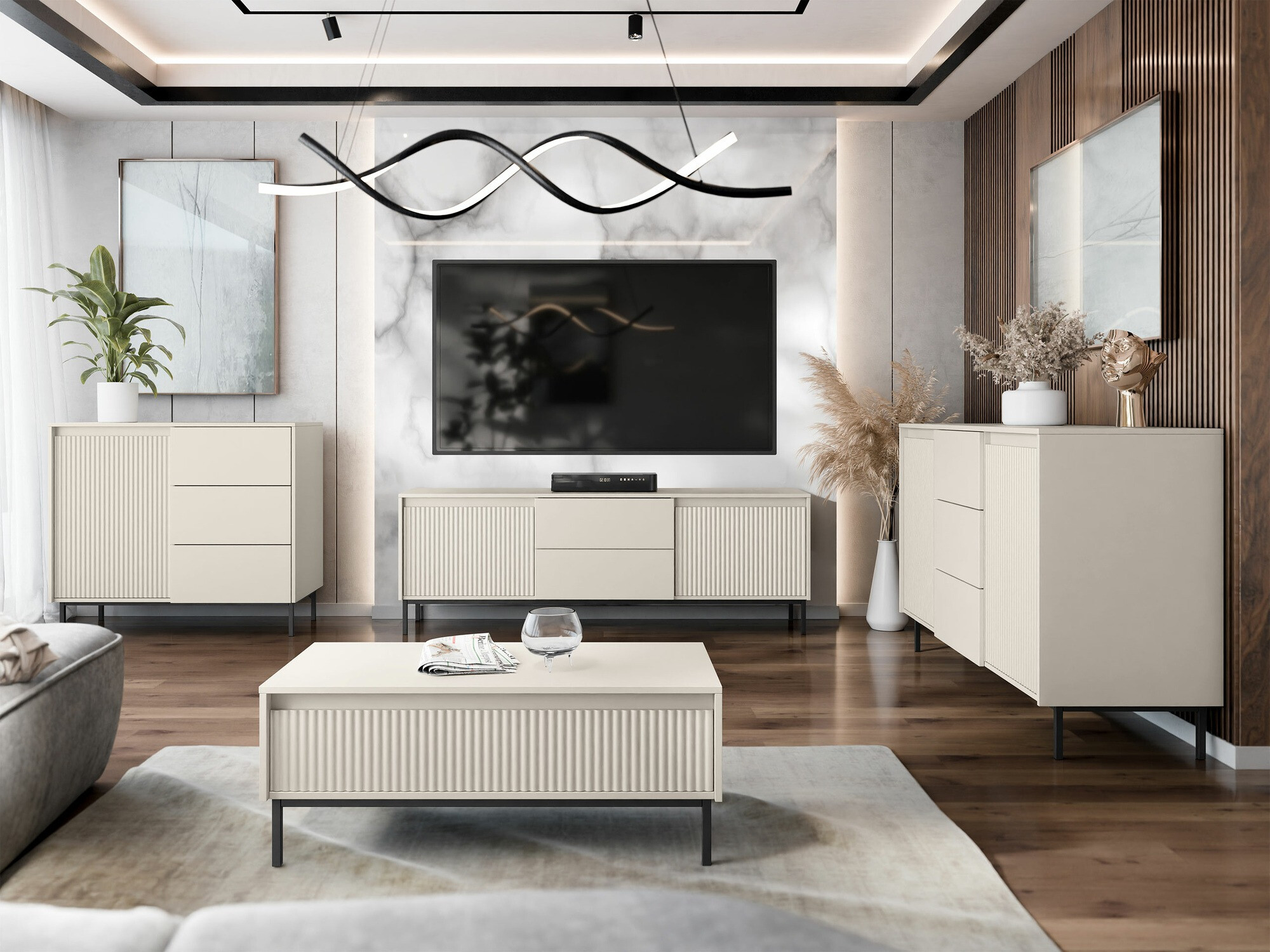 Sofabord Comfivo Delruva (Kashmir)