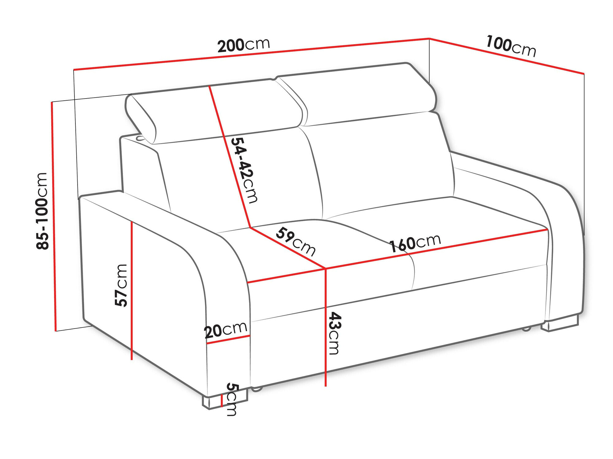 Sofa Etrcala 102 (Crown 15)