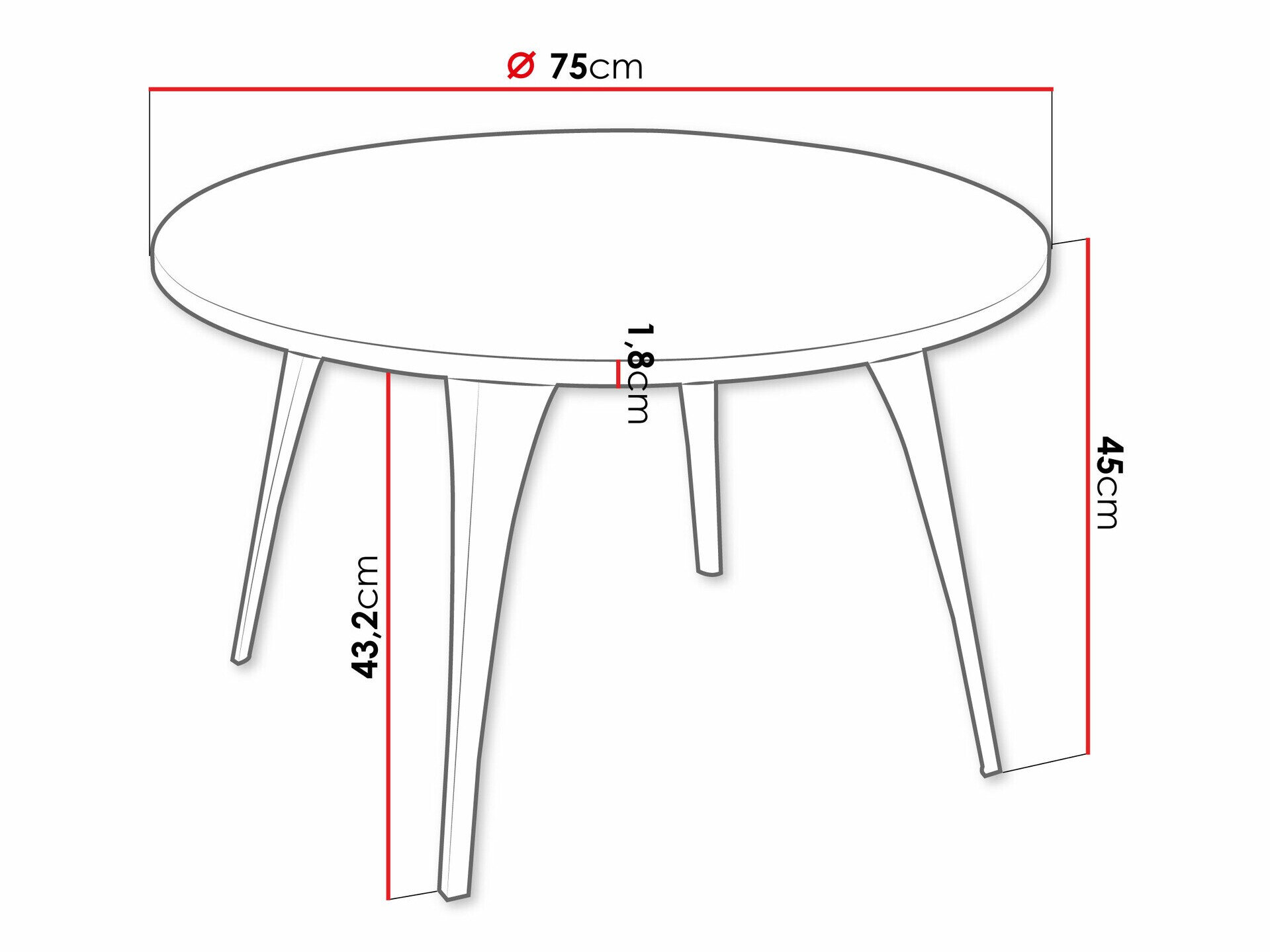 Sofabord Oswego 126 (Sort marmor)