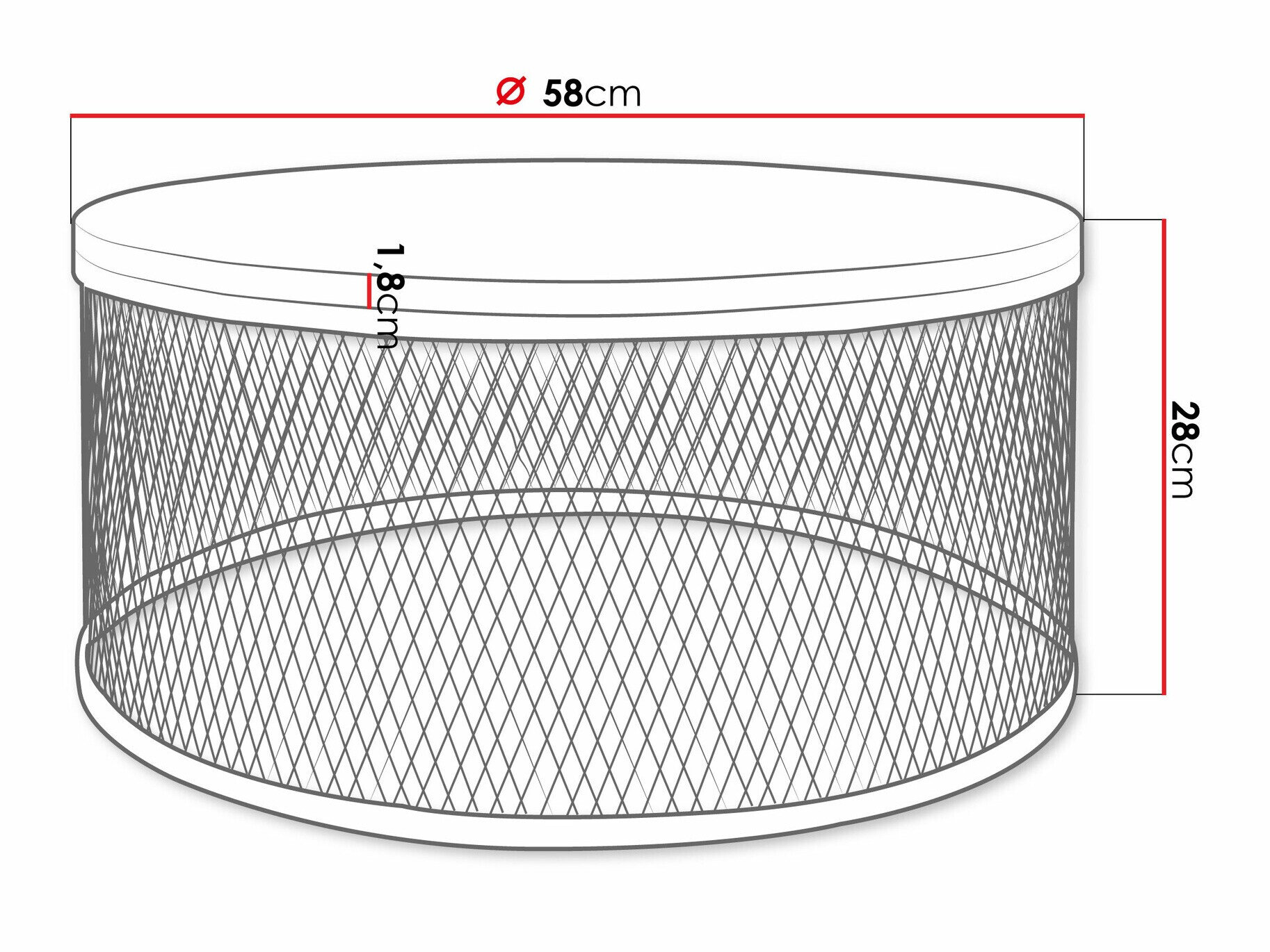Sofabord Oswego 127 (Craft gylden eg)