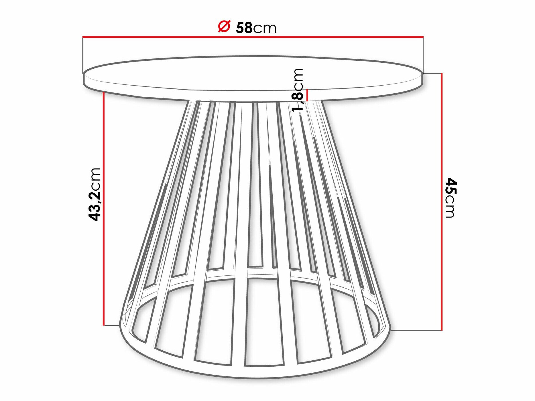 Sofabord Oswego 130 (Hvid marmor)