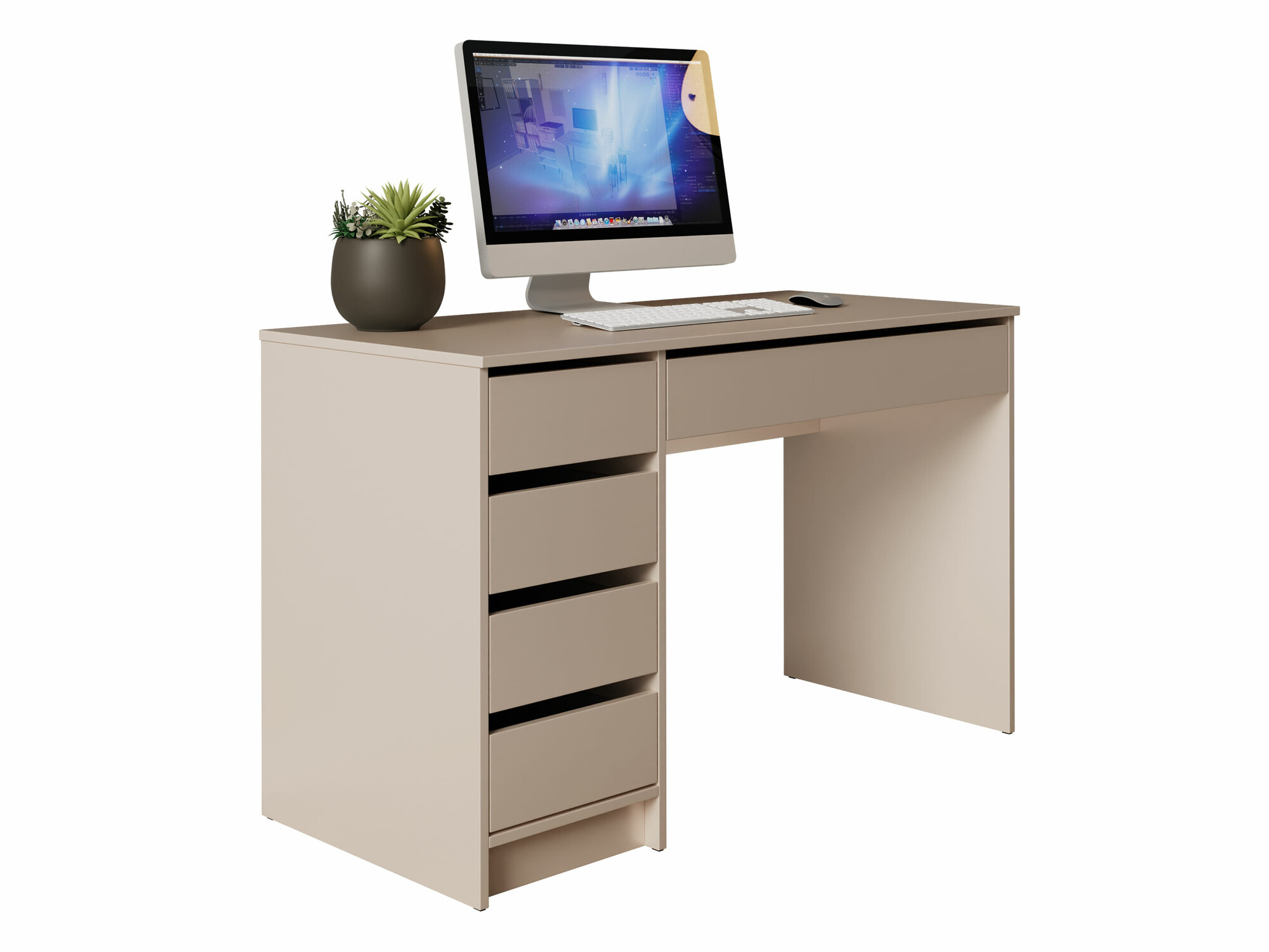 Skrivebord Comfivo Terros I (Beige)