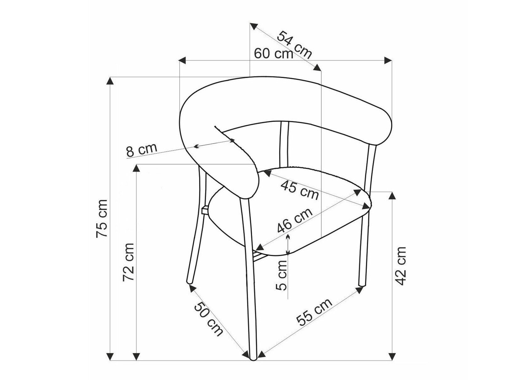 Spisestuesæt Houston 1839