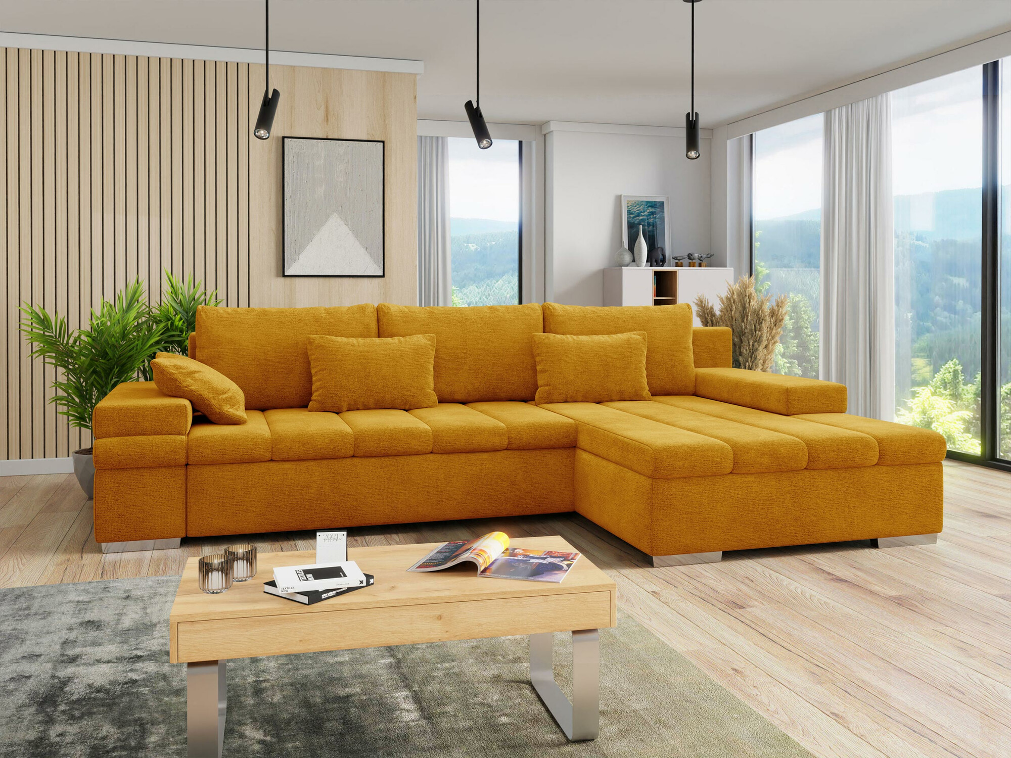 Hjørnesofa Comfivo Olivetum II (Wave 05)