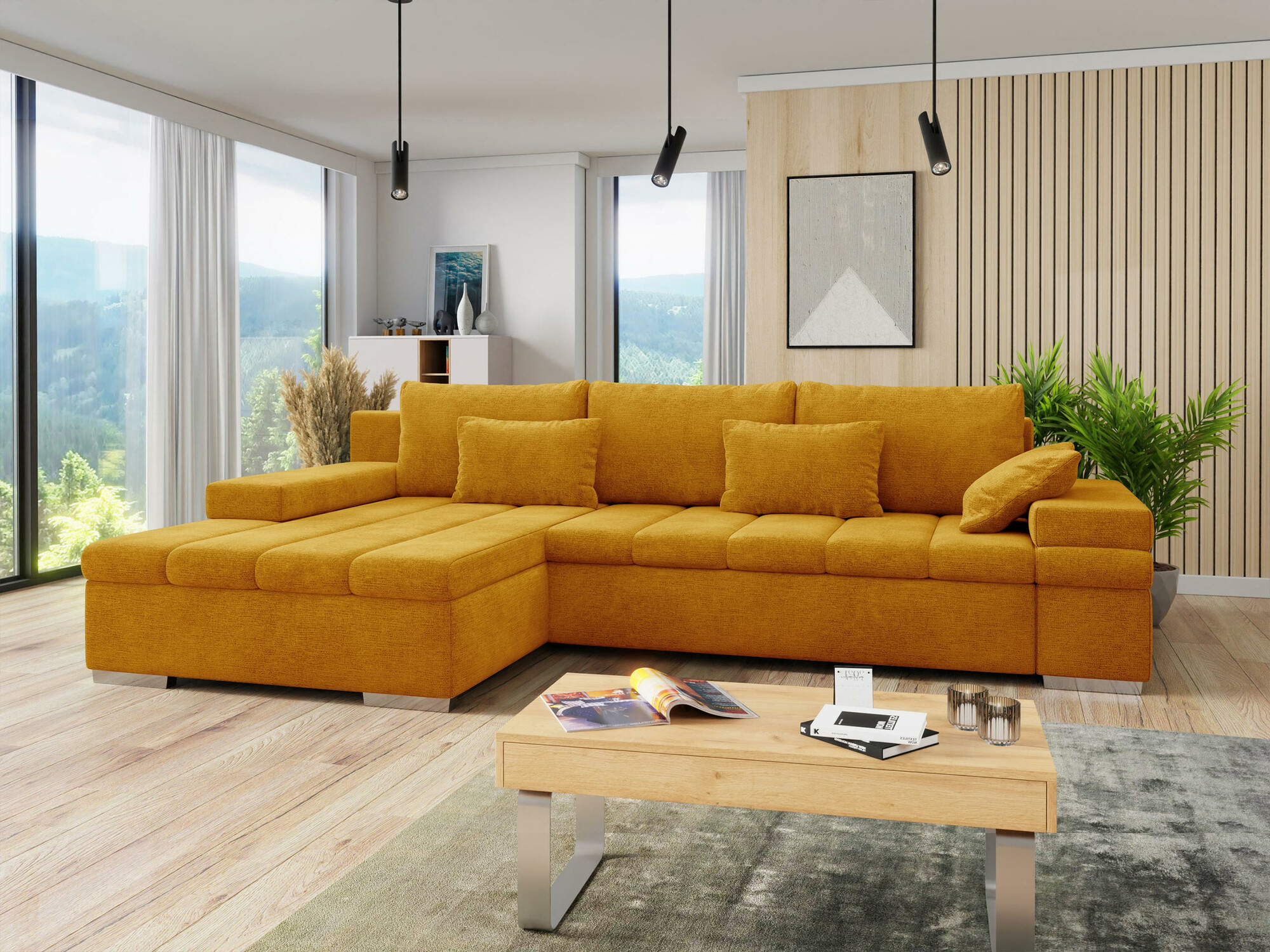 Hjørnesofa Comfivo Olivetum II (Wave 05)