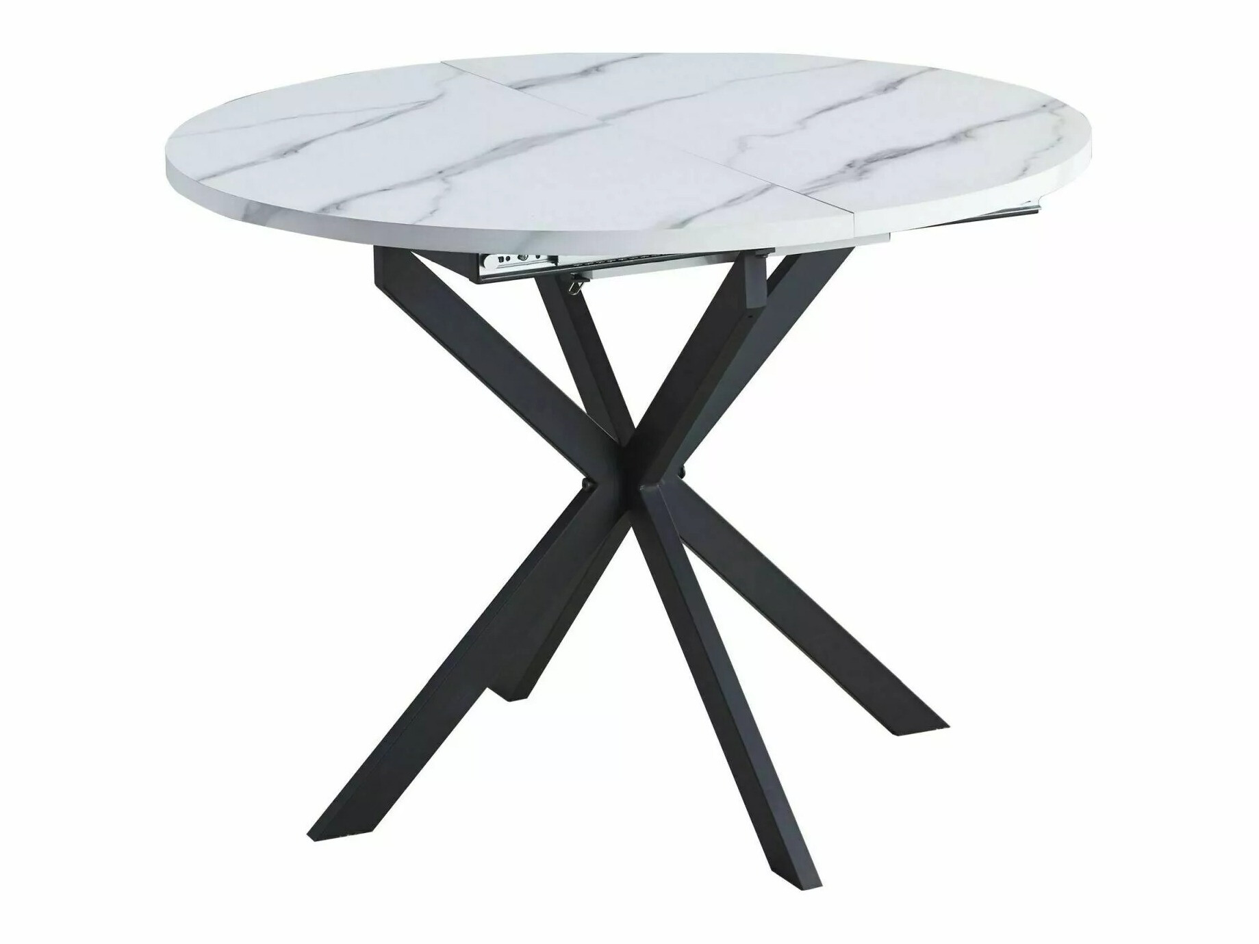 Bord Detroit 115 (Hvid marmor)