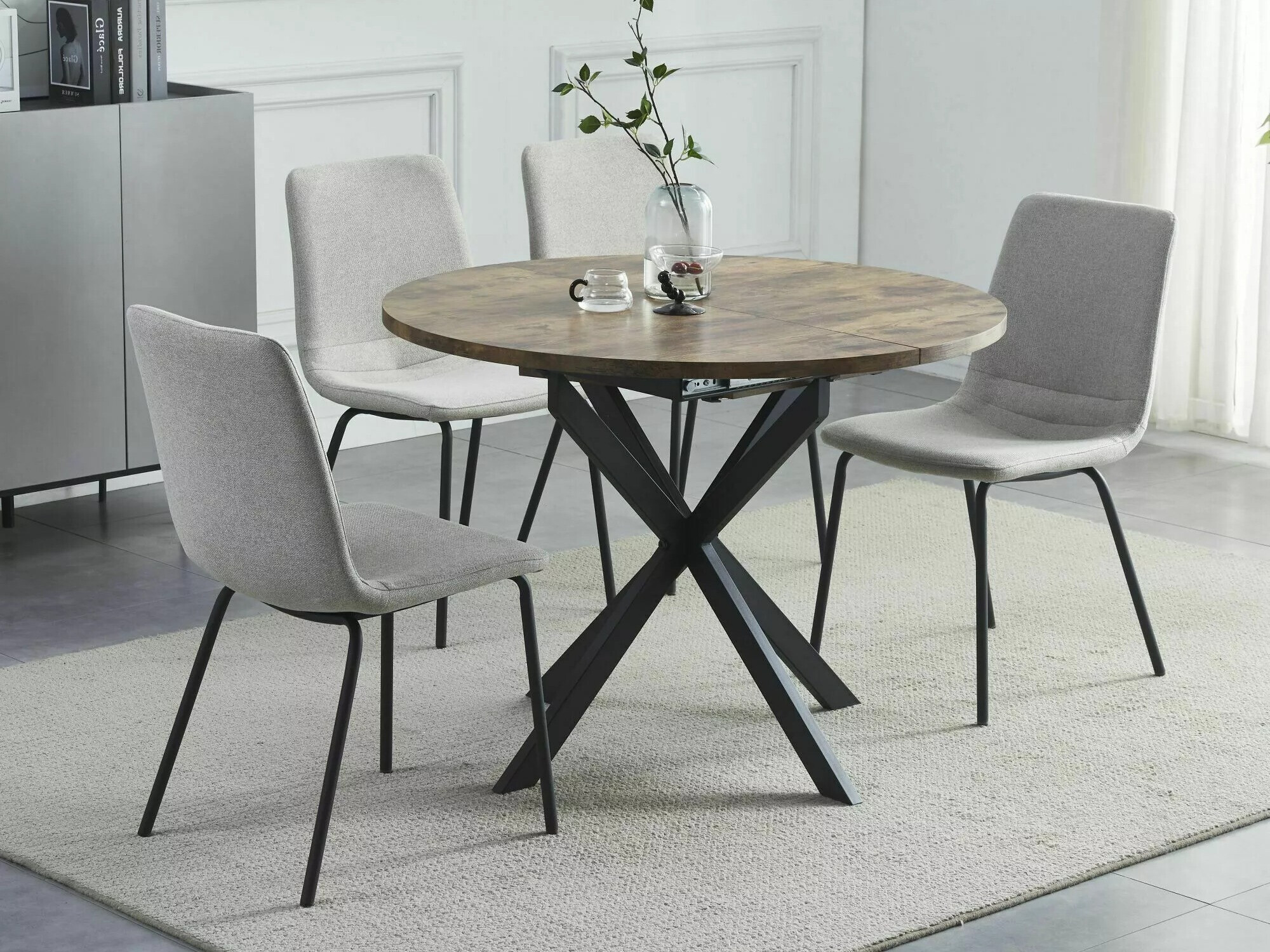 Bord Detroit 115 (Valnød)