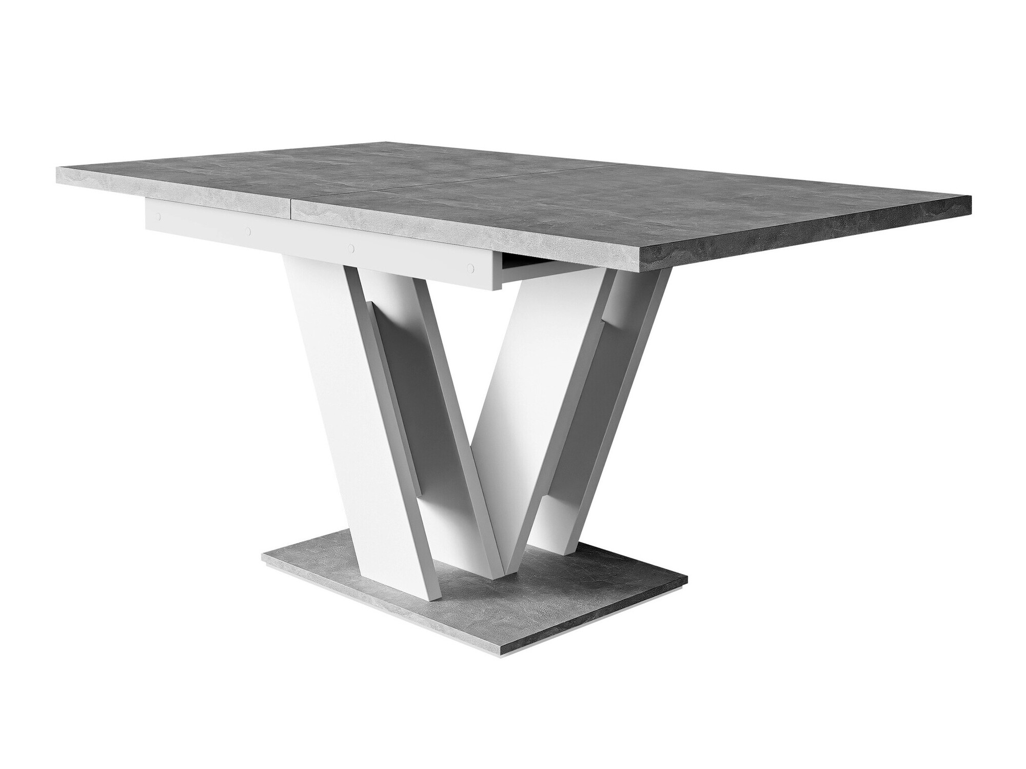 Bord Musus (Hvid + Beton)
