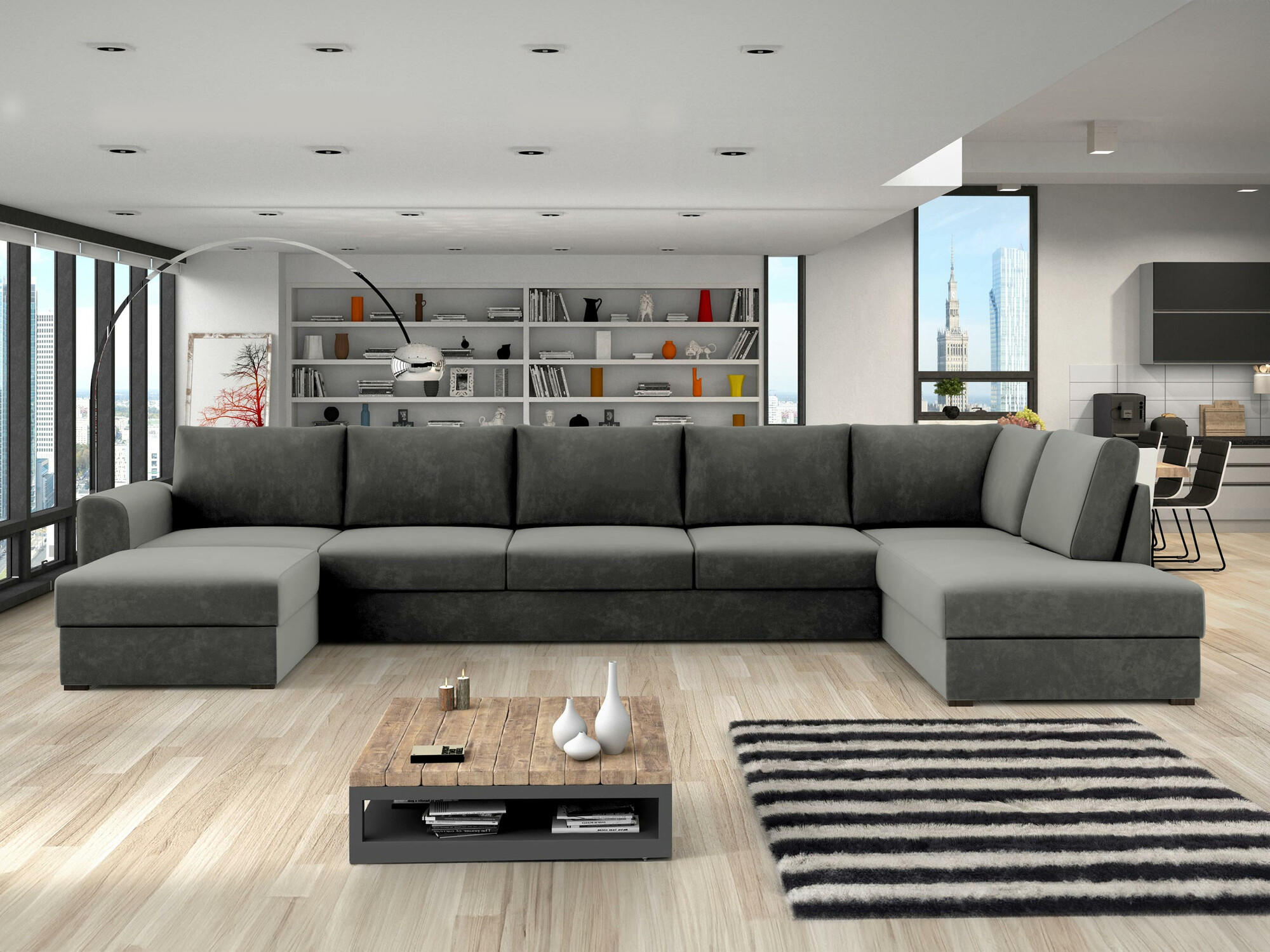 Hjørnesofa Comfivo Flumen I (Magic Velvet 2217)