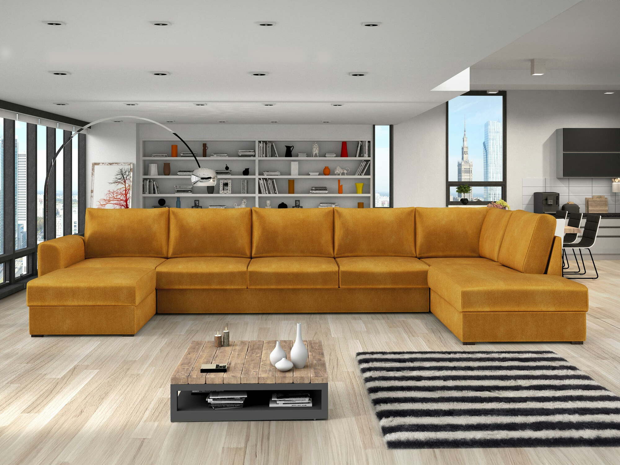 Hjørnesofa Comfivo Flumen I (Wave 05)