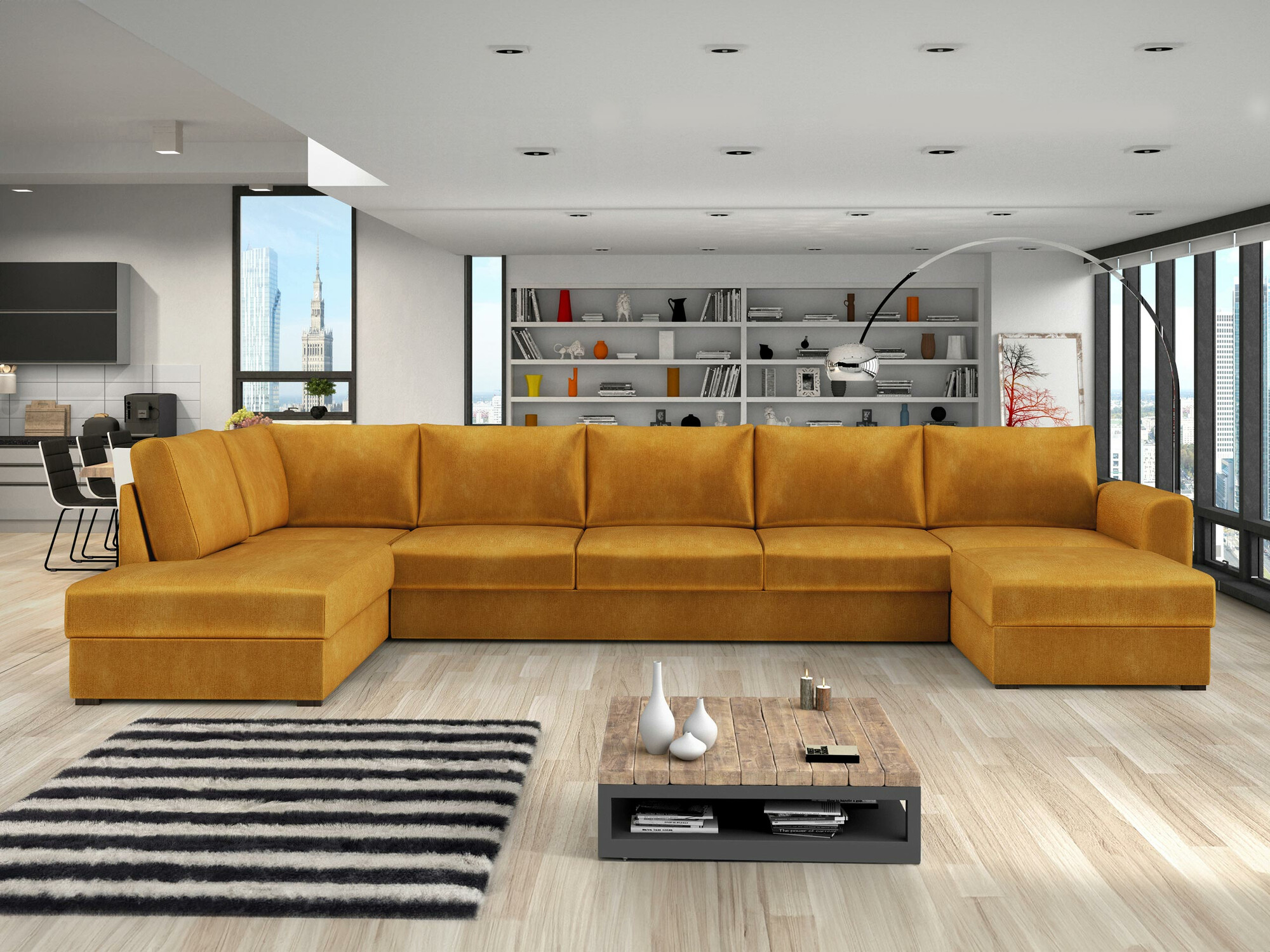Hjørnesofa Comfivo Flumen I (Wave 05)