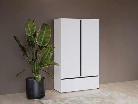 Reol Alfere 122 (Hvid)