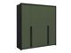 Garderobeskab Calcalo 101 (Grøn)