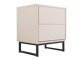 Sengebord Calcalo 104 (Beige)
