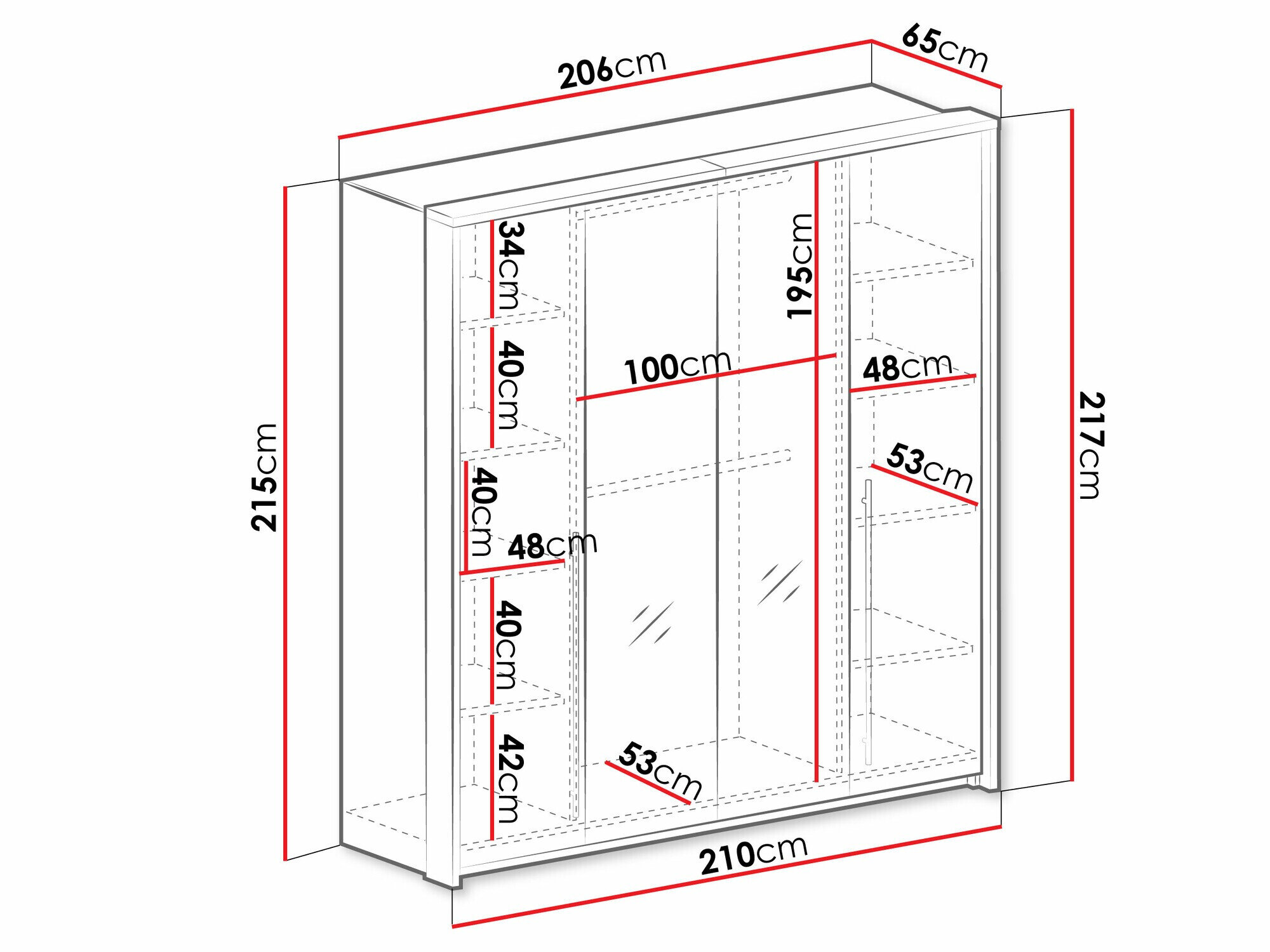 Garderobeskab Honolulu 239