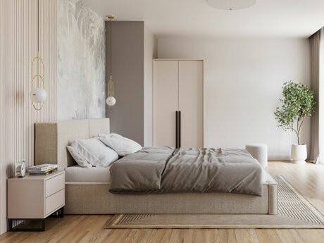 Soveværelsessæt Calcalo 111 (Beige)