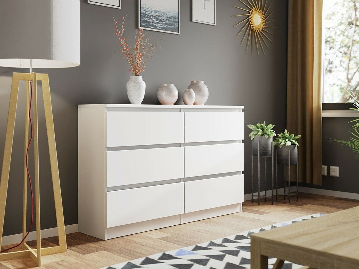 Kommode Comfivo Structor V (Hvid)