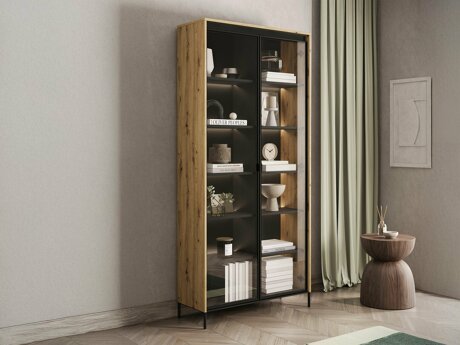 Reol Fernolu 106 (Artisan eg + Sort)