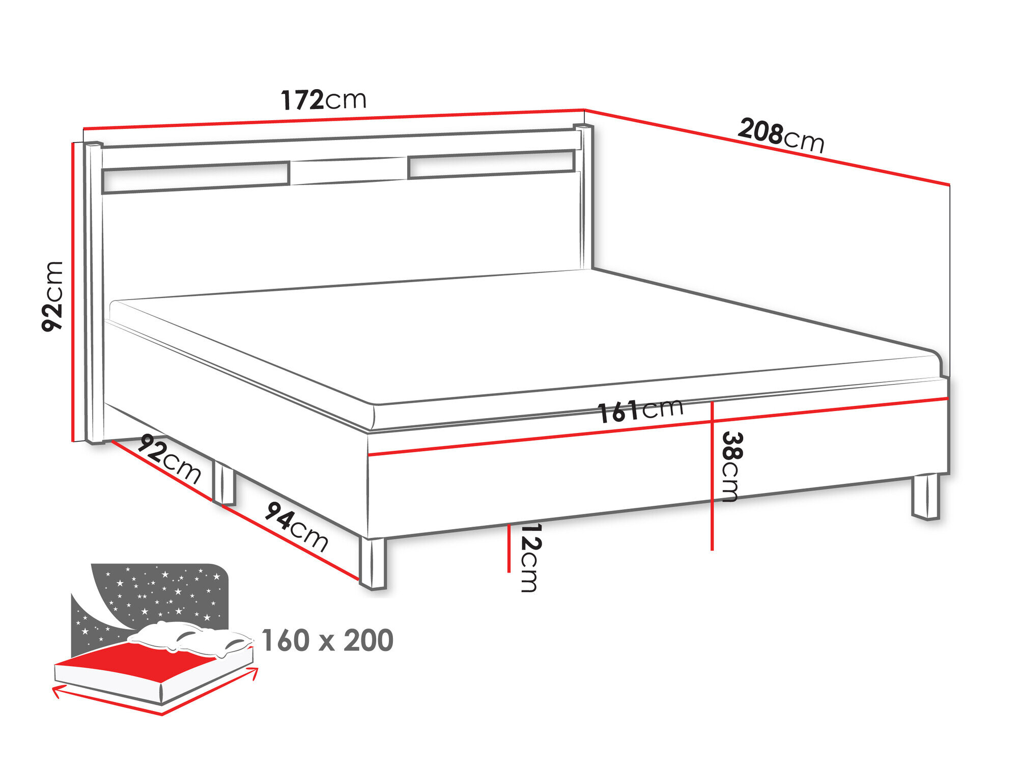 Seng Venmelu 106 (Wotan eg + Grøn)