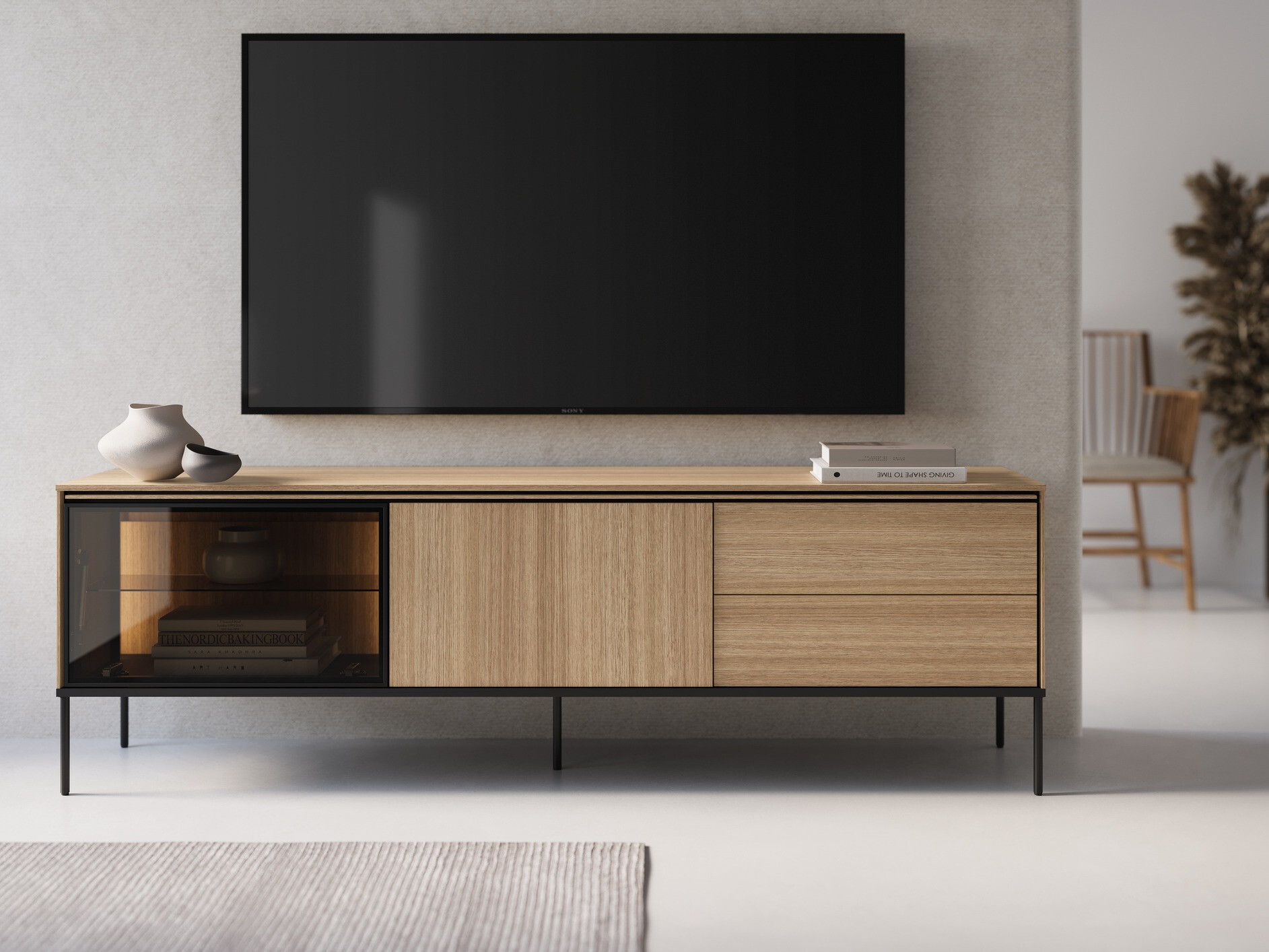 TV-bord Evaliri 107