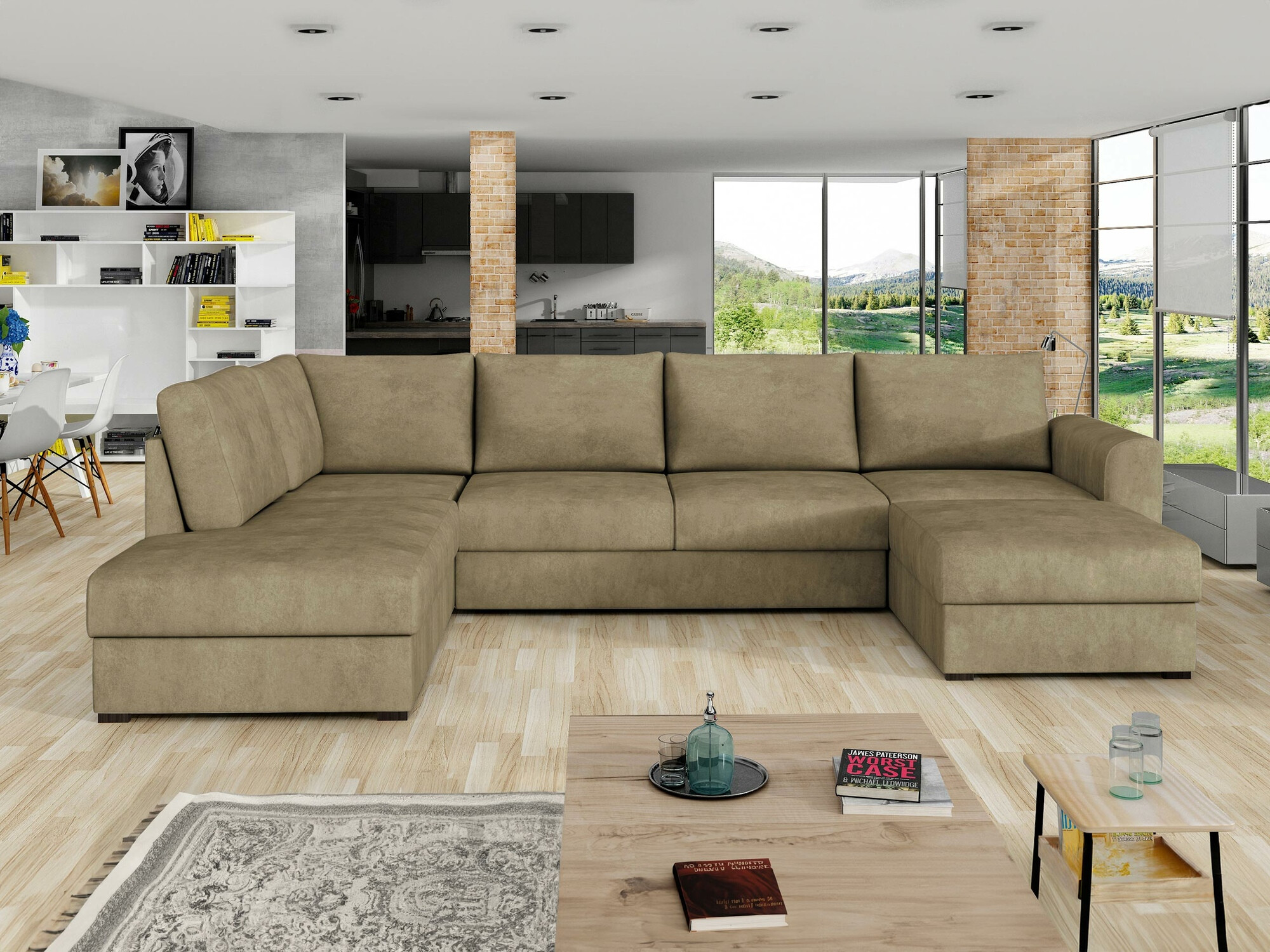 Hjørnesofa Comfivo 189 (Zetta 291)