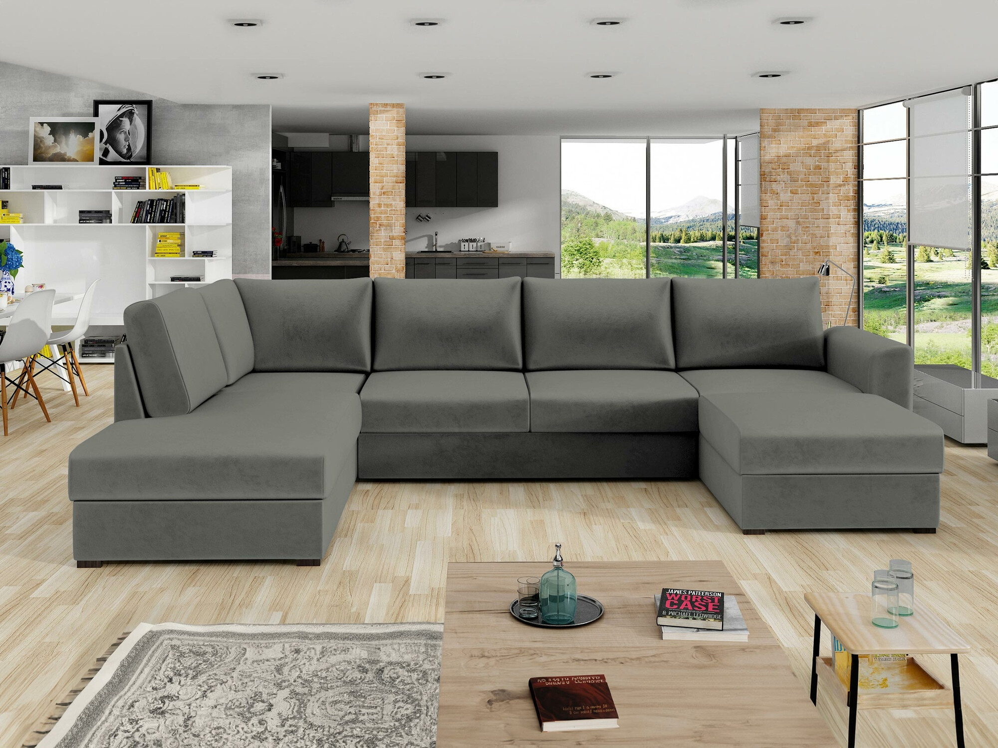 Hjørnesofa Comfivo Flumen (Magic Velvet 2217)