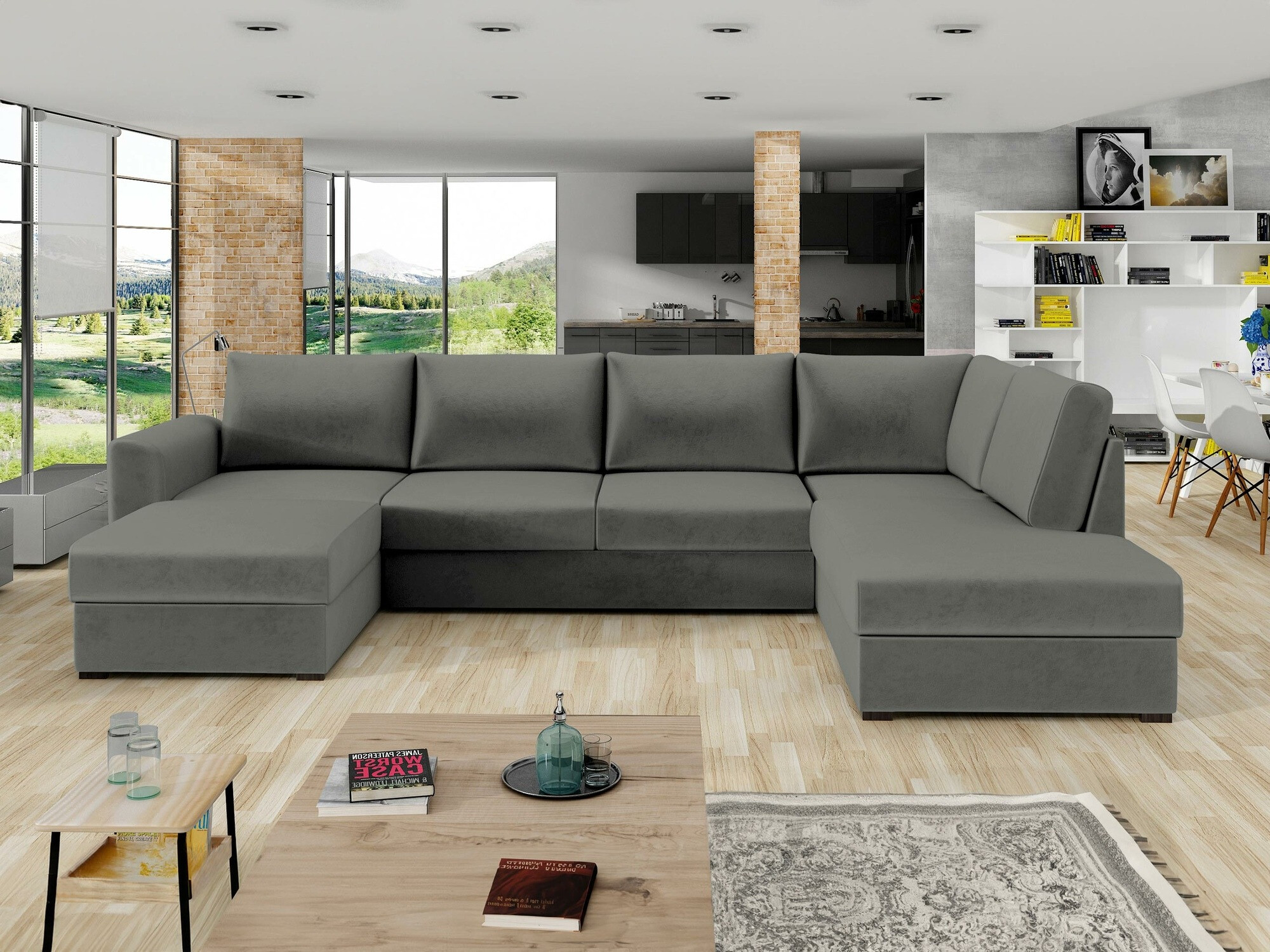 Hjørnesofa Comfivo Flumen (Magic Velvet 2217)