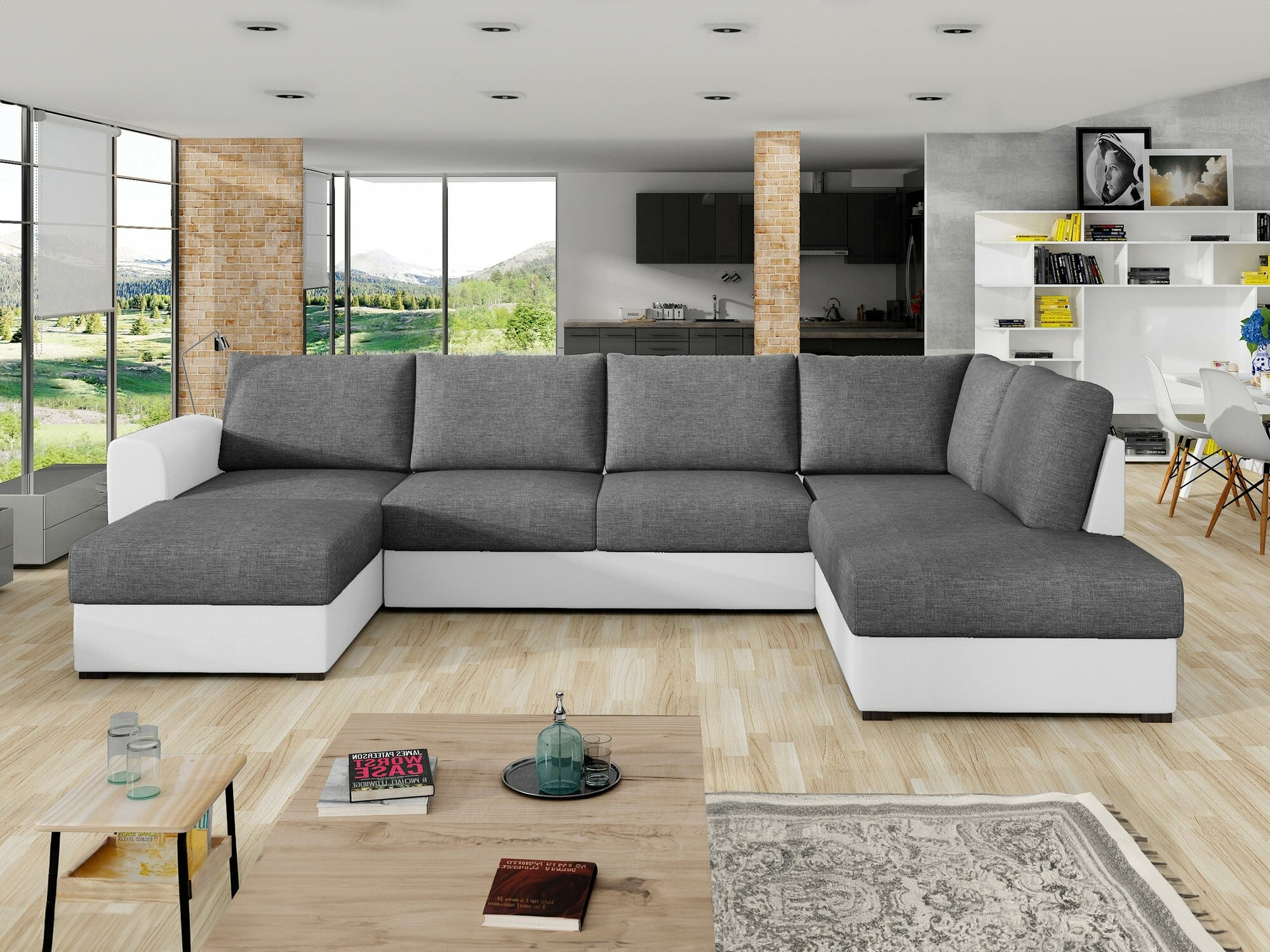 Hjørnesofa Comfivo Flumen (Soft 017 + Lux 06)