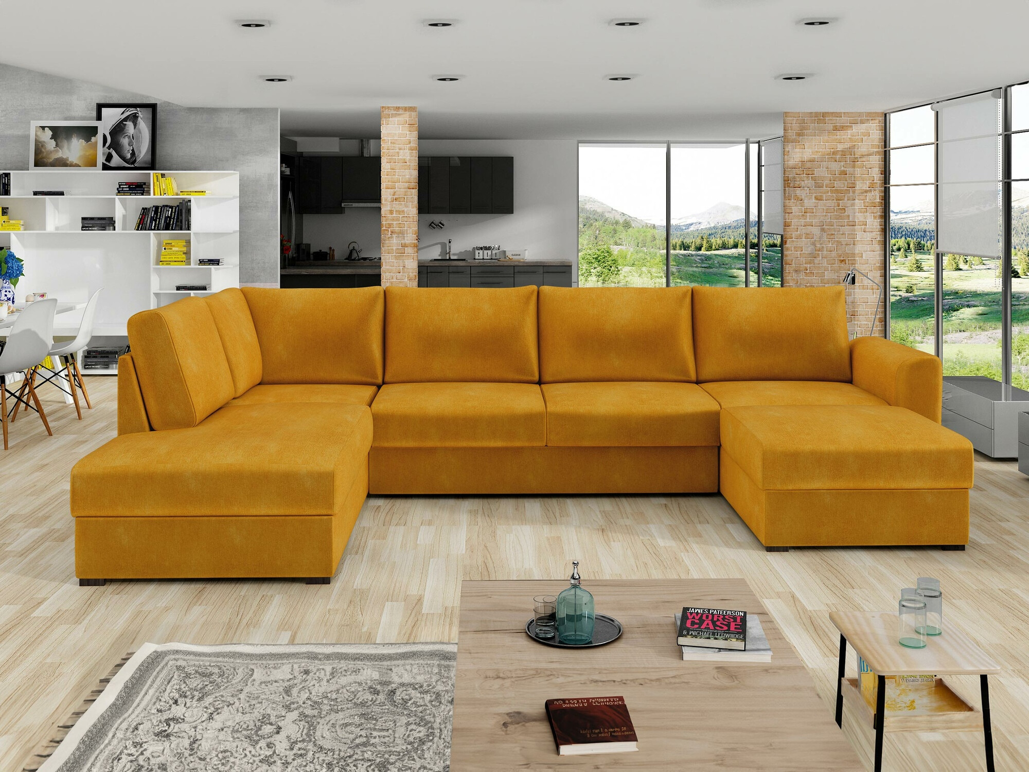 Hjørnesofa Comfivo Flumen (Wave 05)
