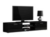 TV-bord Tornola 101 (Sort + Blank sort)