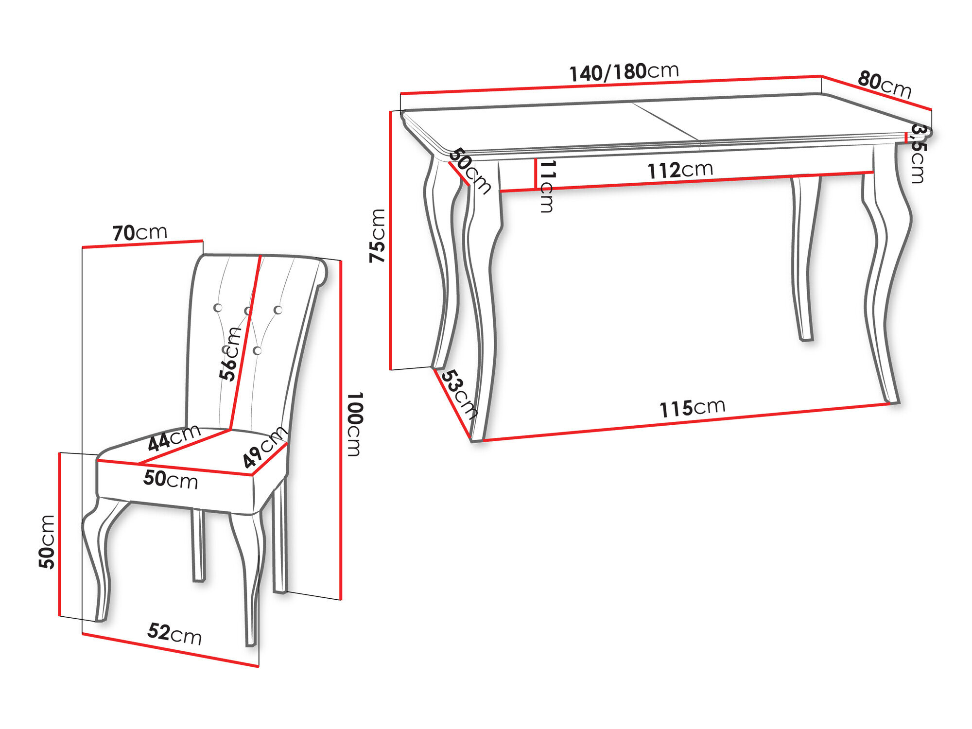Spisestuesæt Comfivo 405 (Magic Velvet 2258)