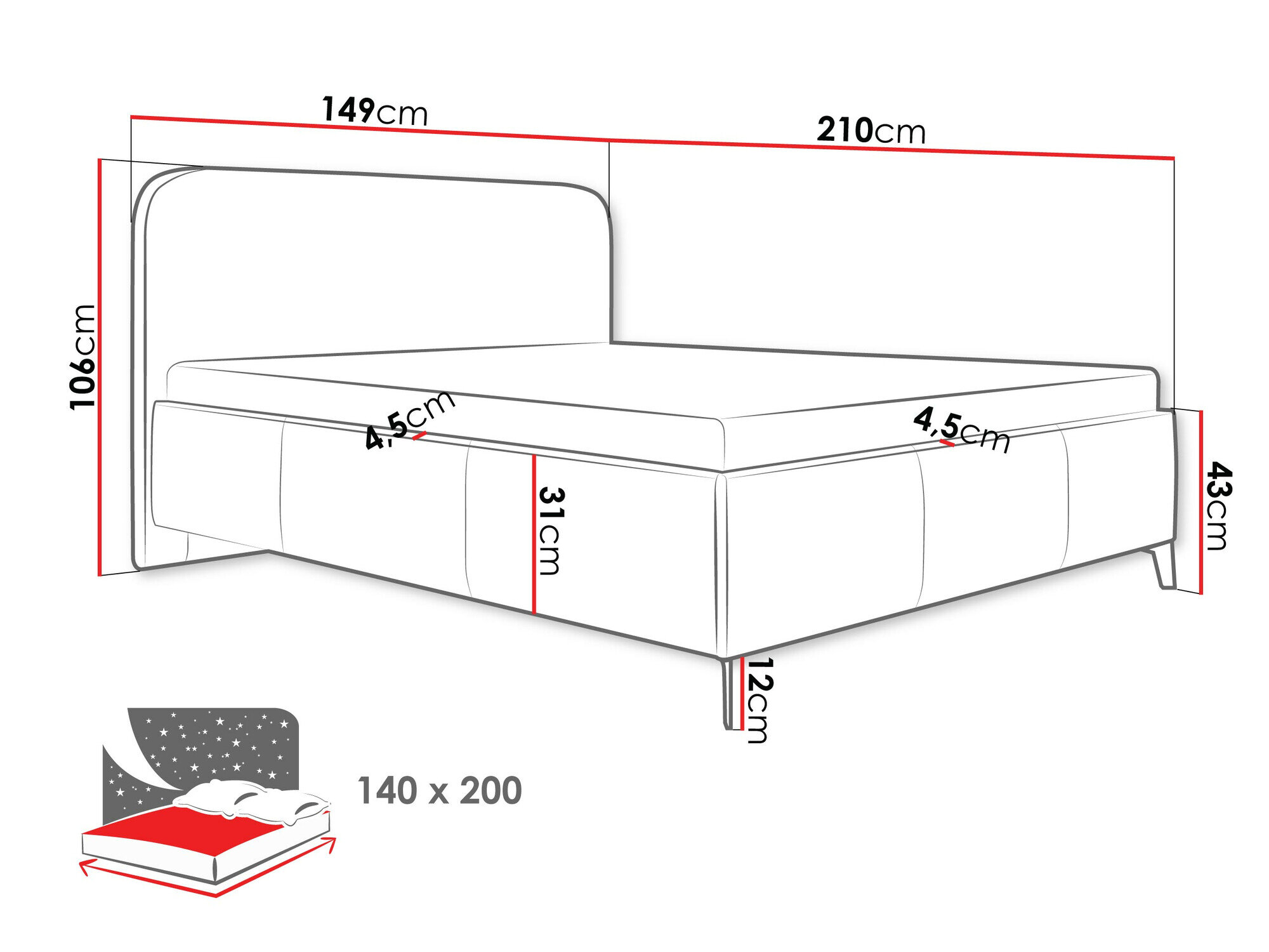 Seng ComfiDream 188 (Velo 635)