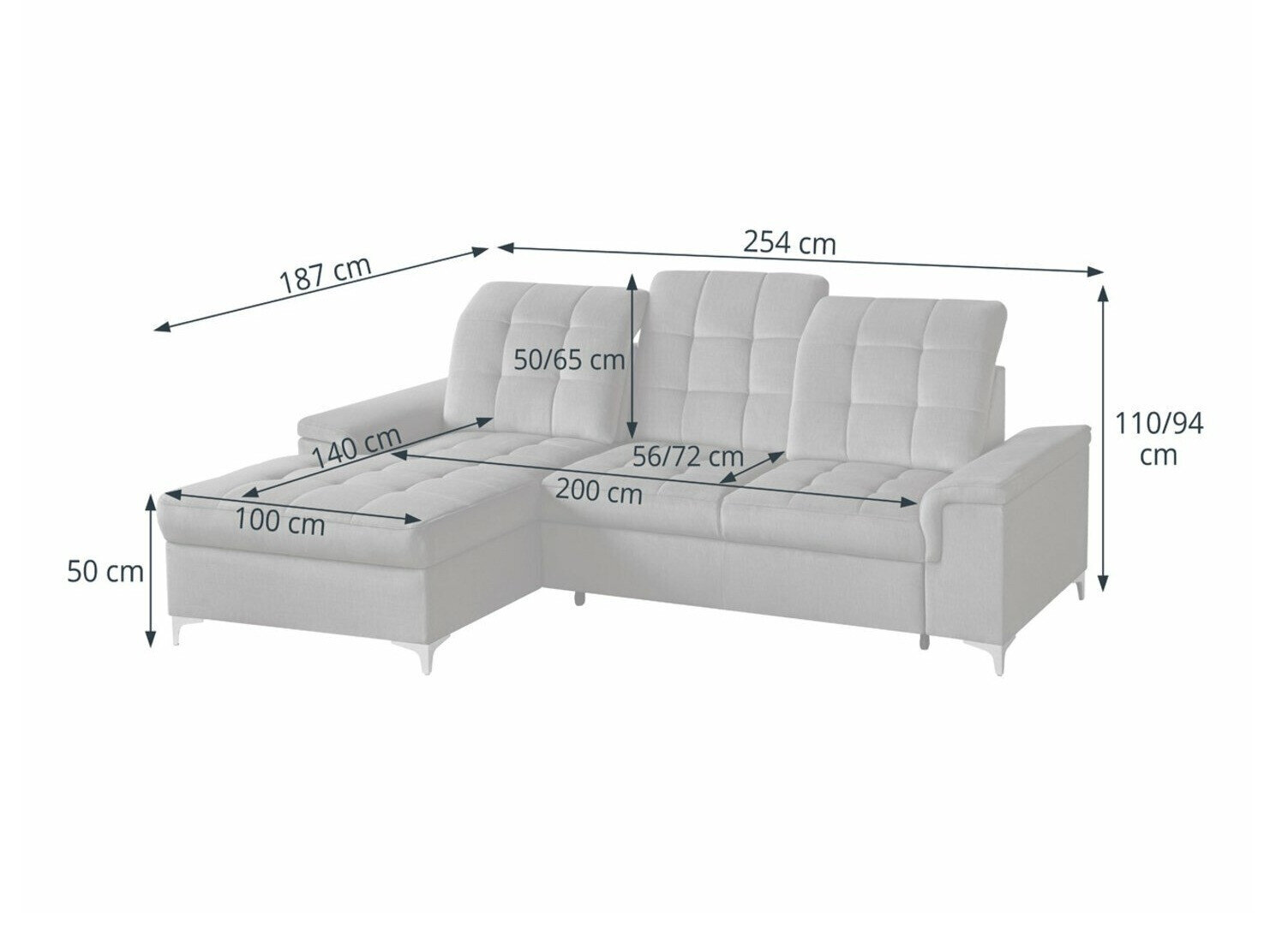 Hjørnesofa Boston 587 (Voss 15)