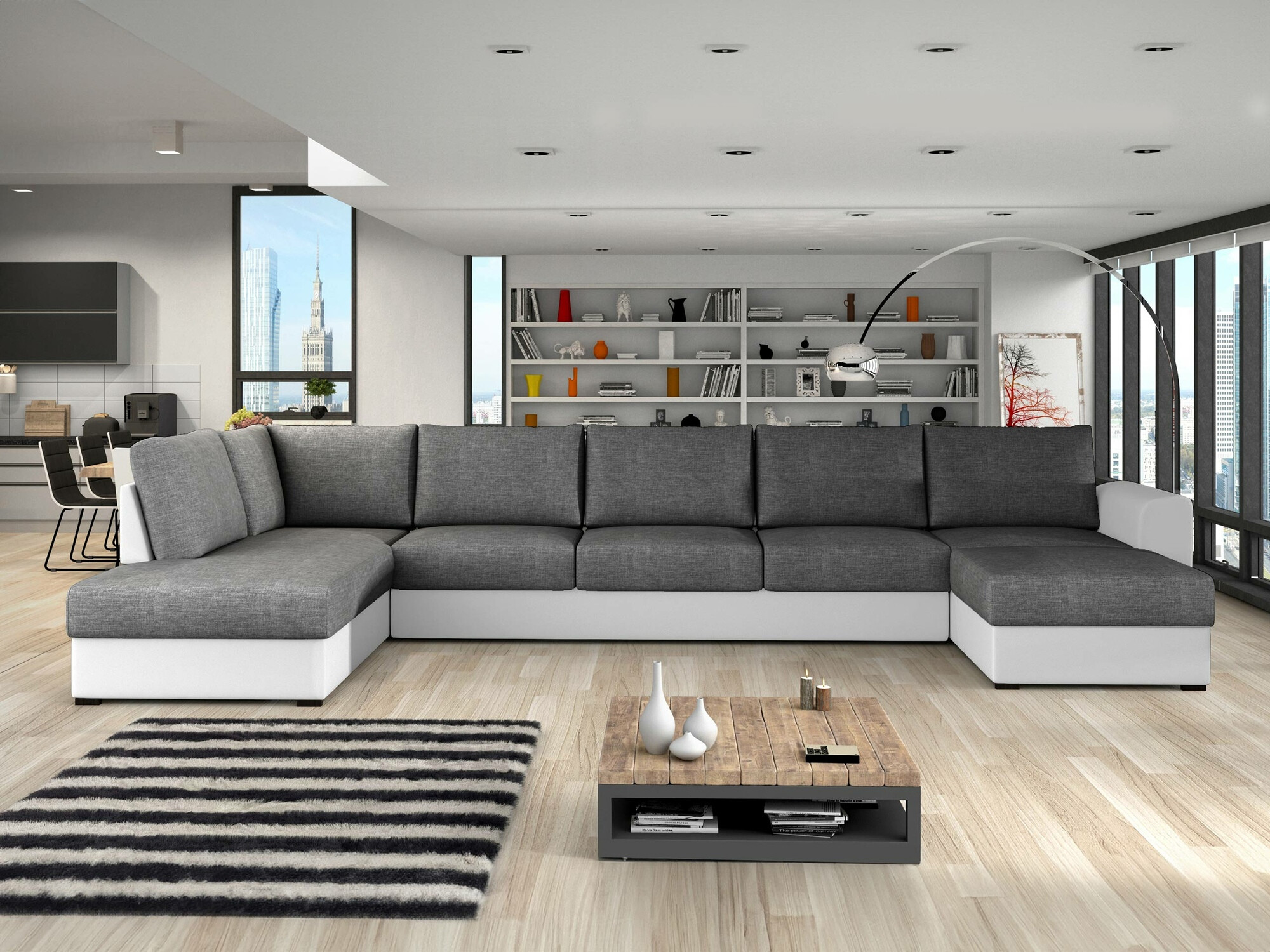 Hjørnesofa Comfivo Flumen I (Soft 017 + Lux 06)