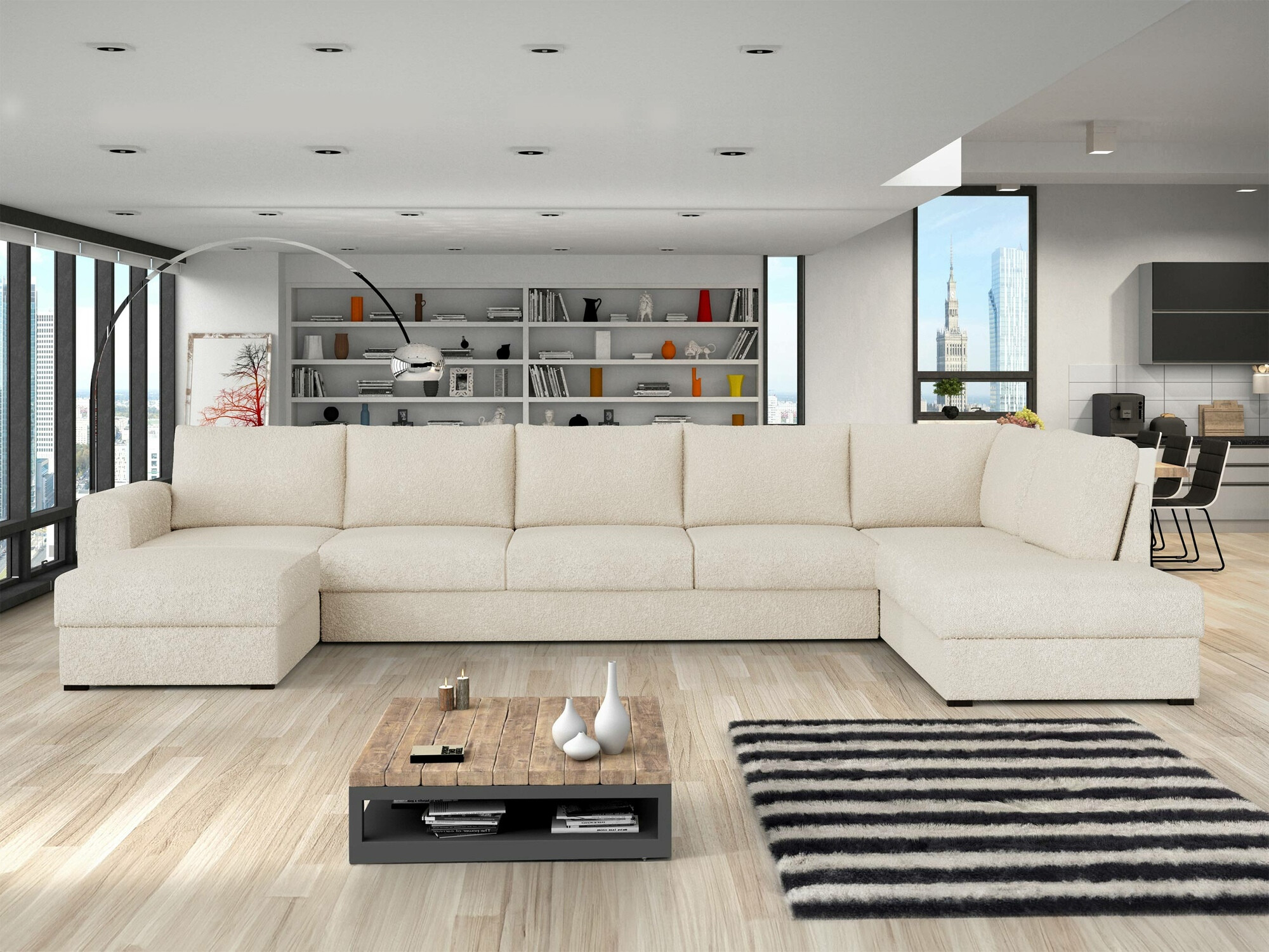 Hjørnesofa Comfivo Flumen III (Abriamo 03)