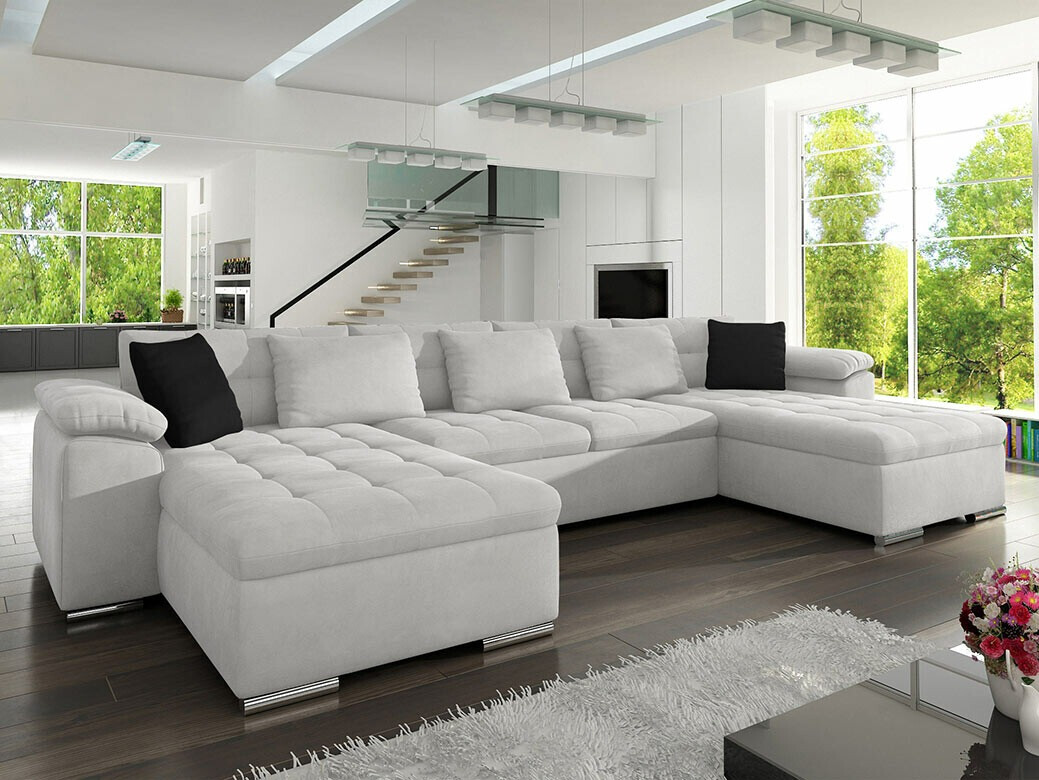 Hjørnesofa Comfivo 111 (Uttario Velvet 2973 + Uttario Velvet 2980)