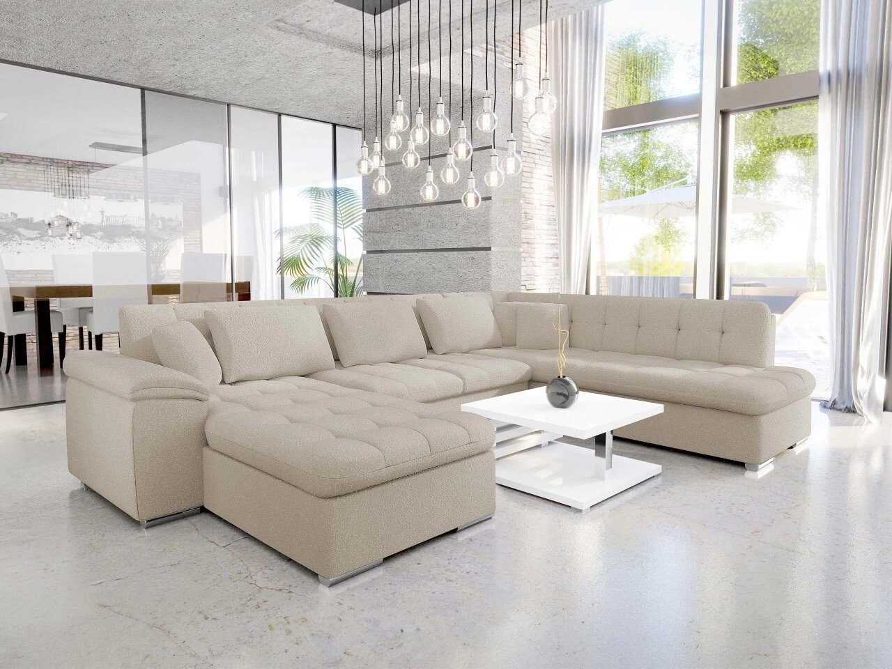 Hjørnesofa Comfivo Gemma V (Baloo 2074)