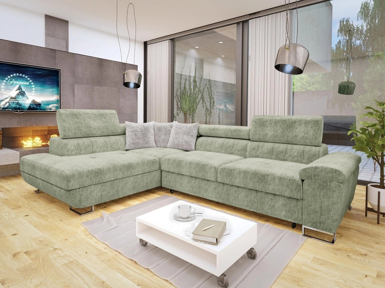 Hjørnesofa Comfivo Ruta II (Miu 2049 + Miu 2059)