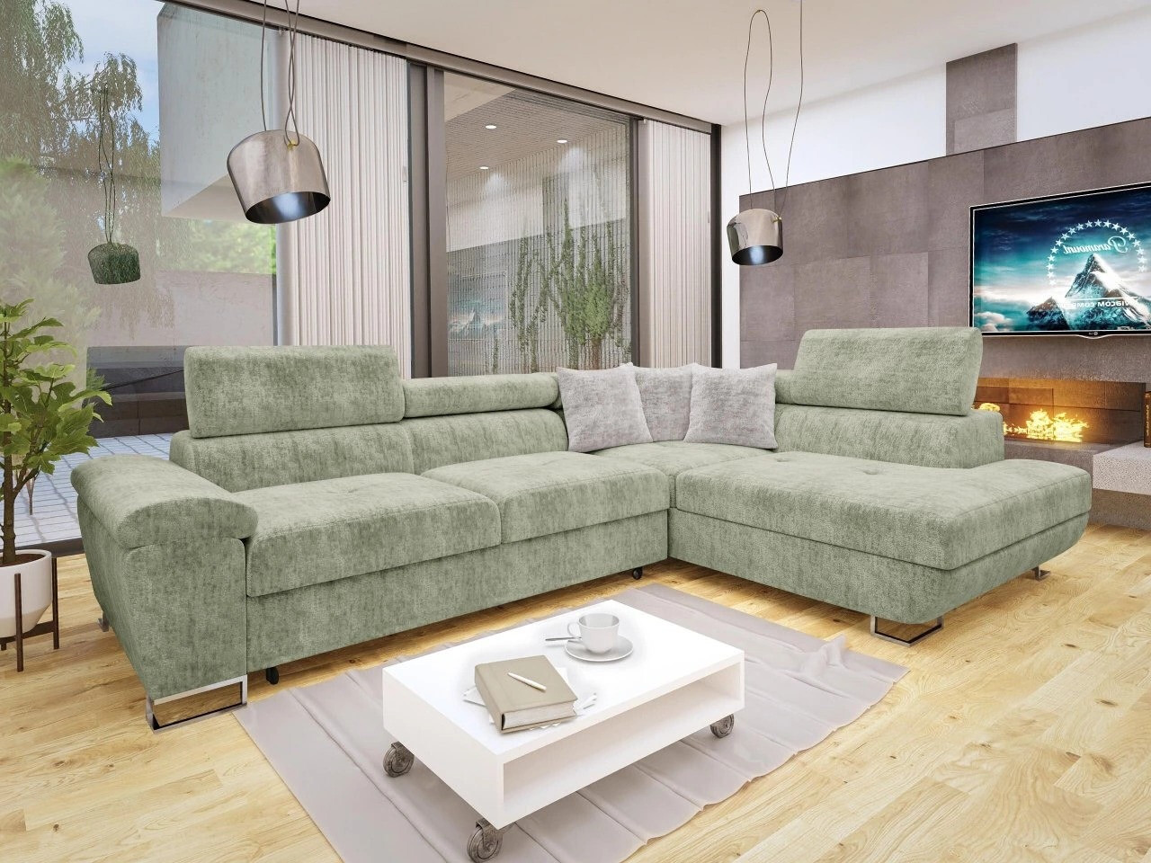 Hjørnesofa Comfivo Ruta II (Miu 2049 + Miu 2059)
