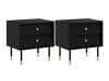 Natbordssæt Feletri 106 (Sort)